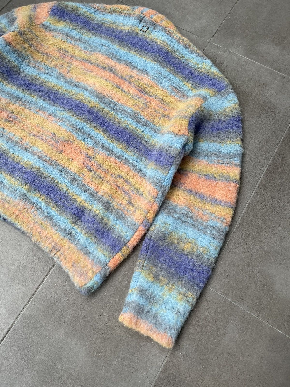 !DS! SS23 Wooyoungmi Multicolor Alpaca Cardigan