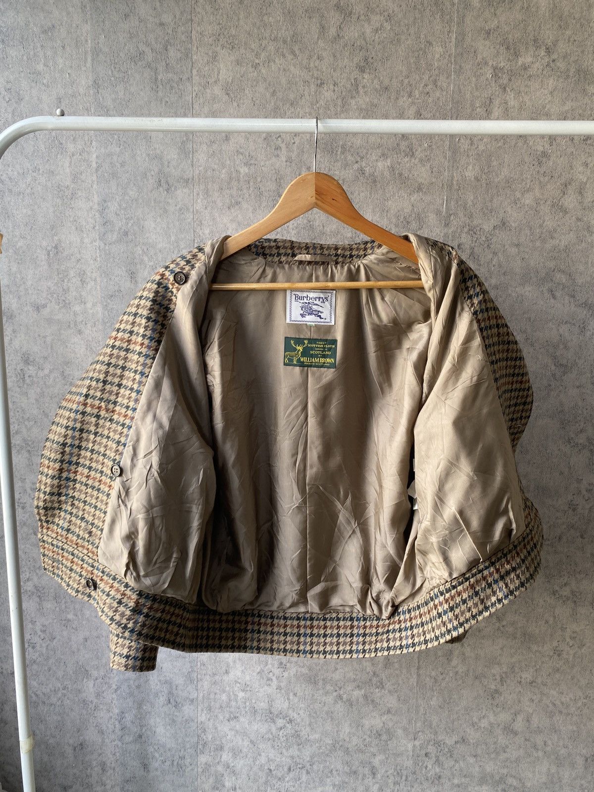 Burberry Prorsum Vintage 90s Burberrys X William Brown Scotland Wool Jacket Size US M / EU 48-50 / 2 - 7 Thumbnail