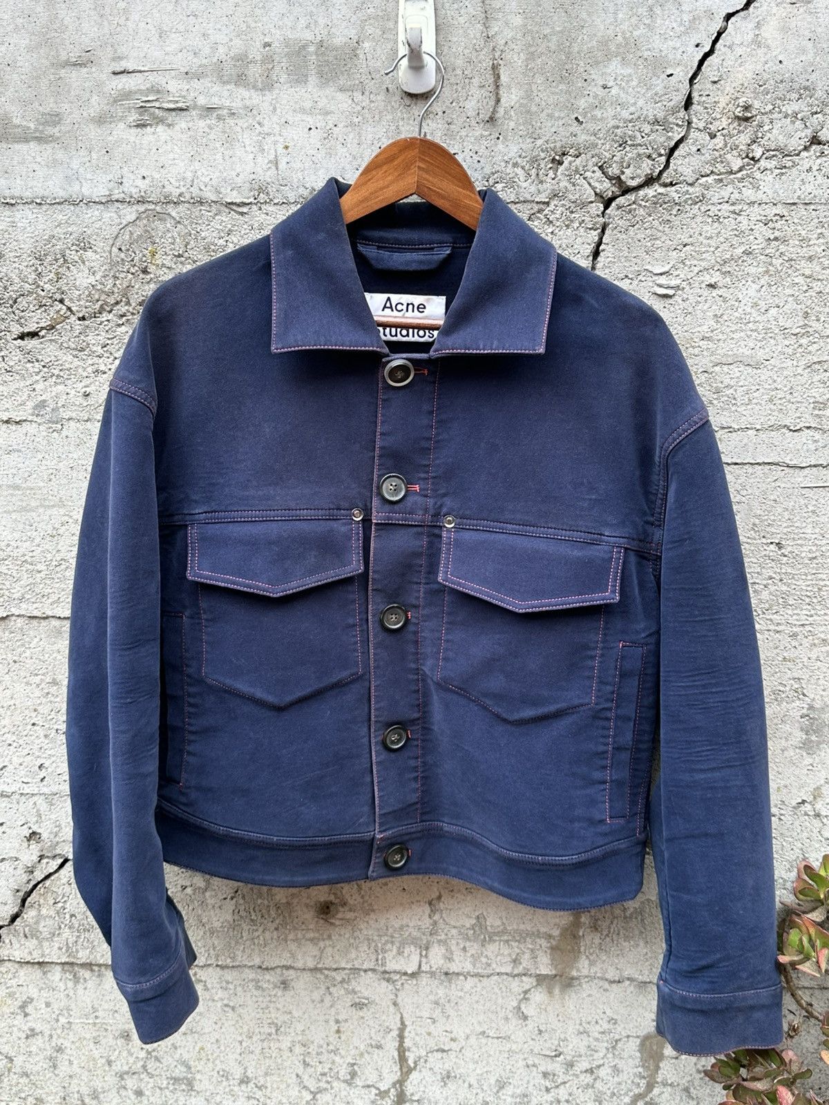 Acne Studios RARE GRAIL Acne Studios suede dagnite jacket Size US M / EU 48-50 / 2 - 3 Thumbnail