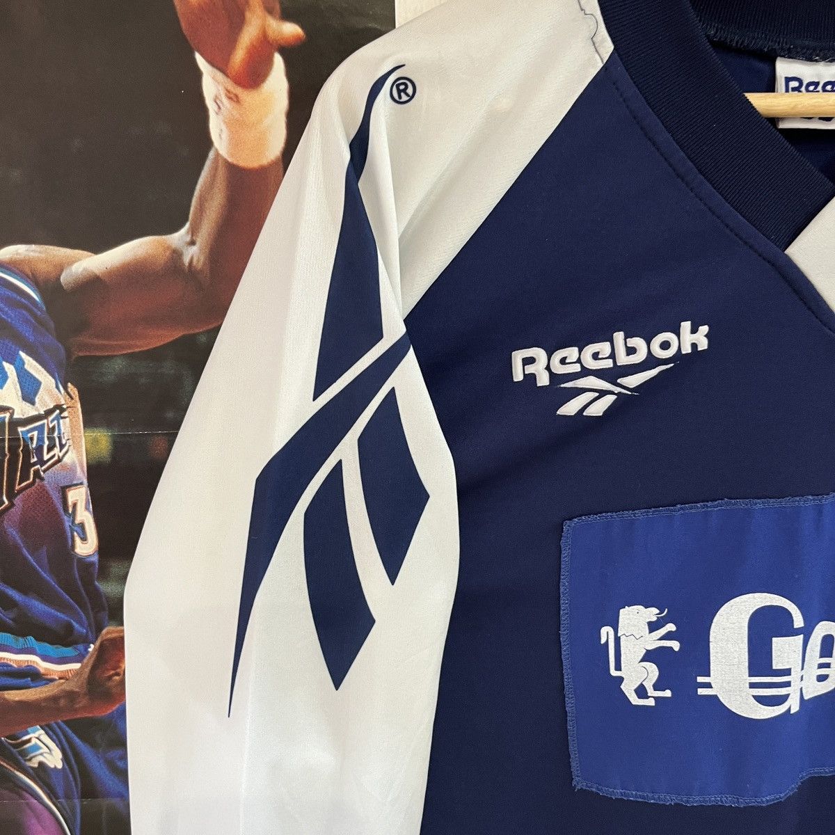 Reebok Vintage Novara Calcio 90’s Reebok Football Jersey Shirt Size US XL / EU 56 / 4 - 10 Thumbnail