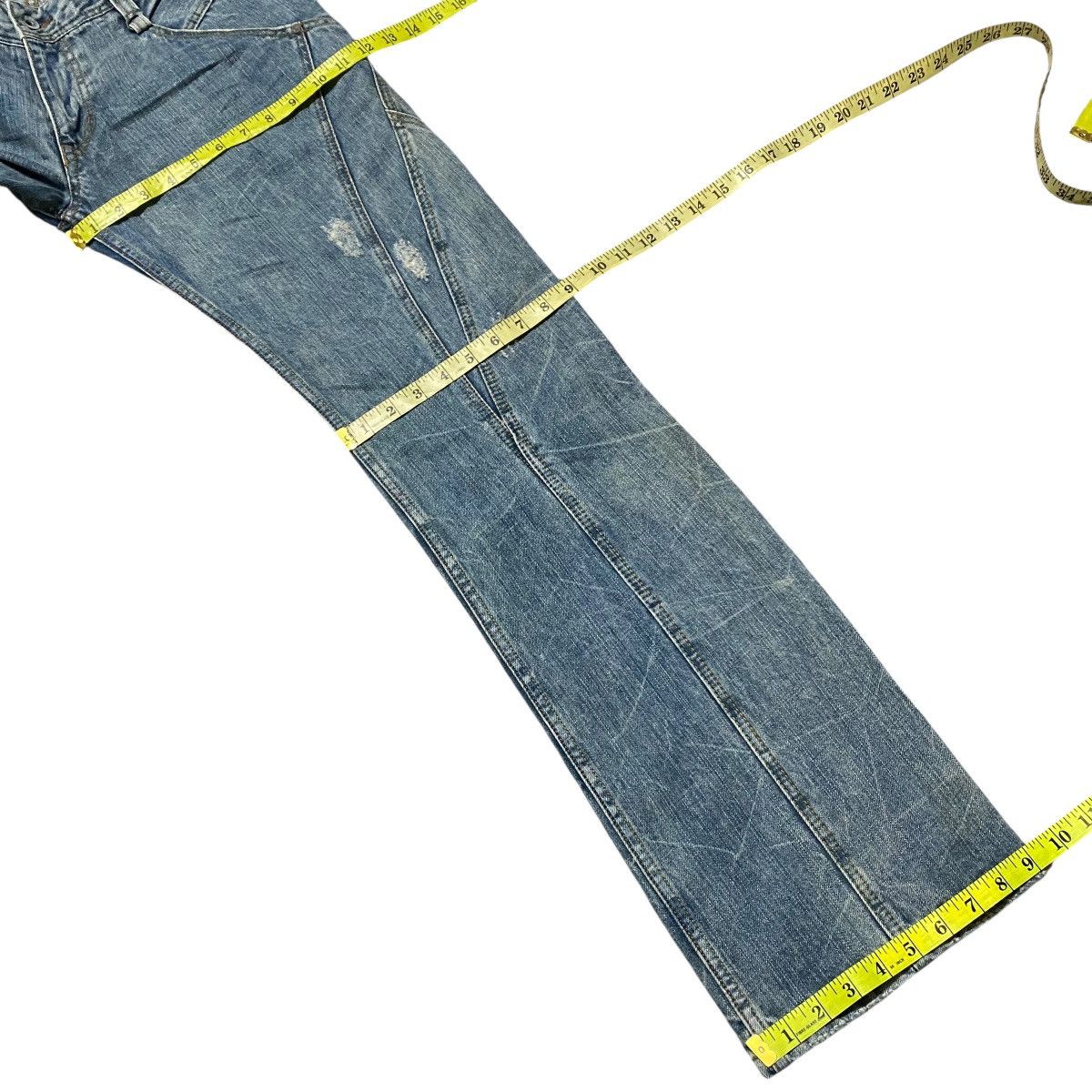 Nicole Club NCFM Denim Hybrid Flare Jeans Size US 34 / EU 50 - 19 Thumbnail