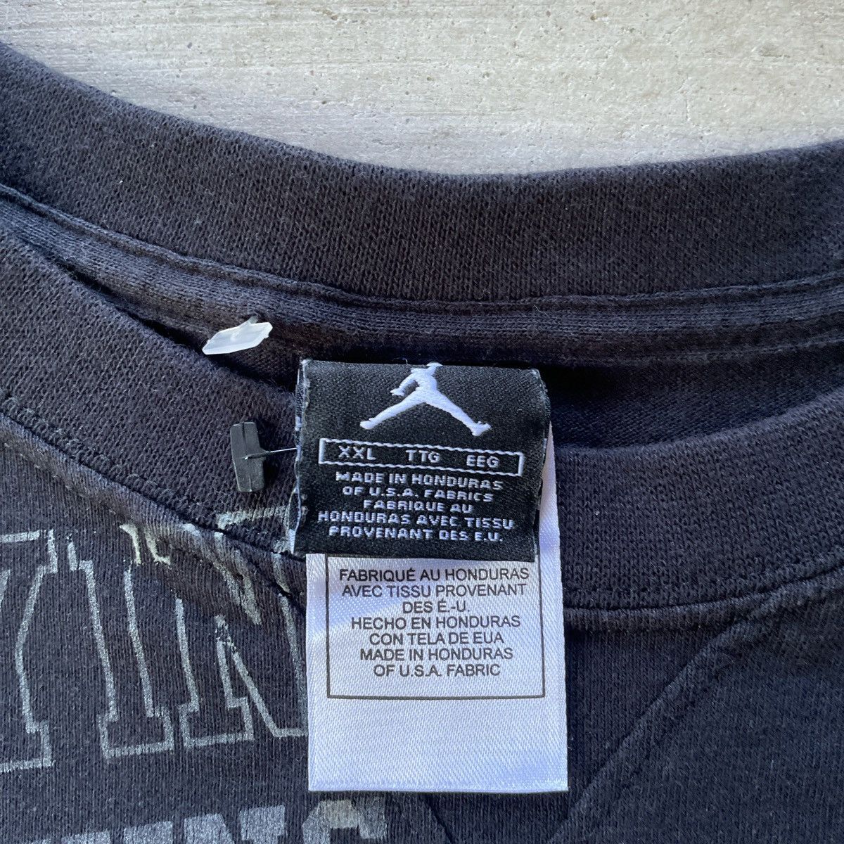 Jordan Brand × Vintage Y2K Micheal Jordan T Shirt Size US XXL / EU 58 / 5 - 4 Thumbnail