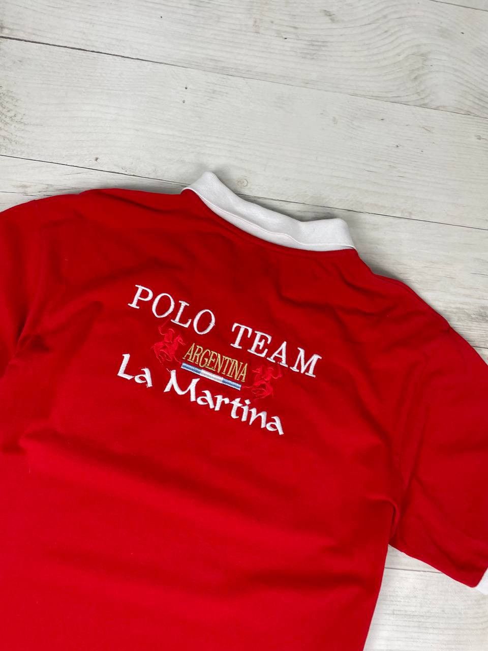La Martina Vintage La Martina Argentina Polo Shirt Size US XXL / EU 58 / 5 - 7 Thumbnail
