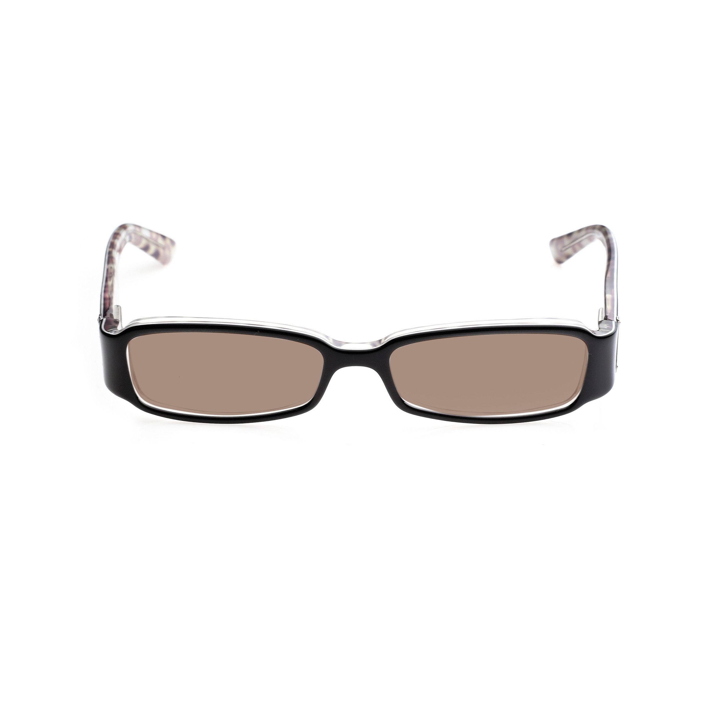 Gucci Gucci '00s Black Monogram Horsebit Flat Sunglasses Brown Size ONE SIZE - 2 Thumbnail