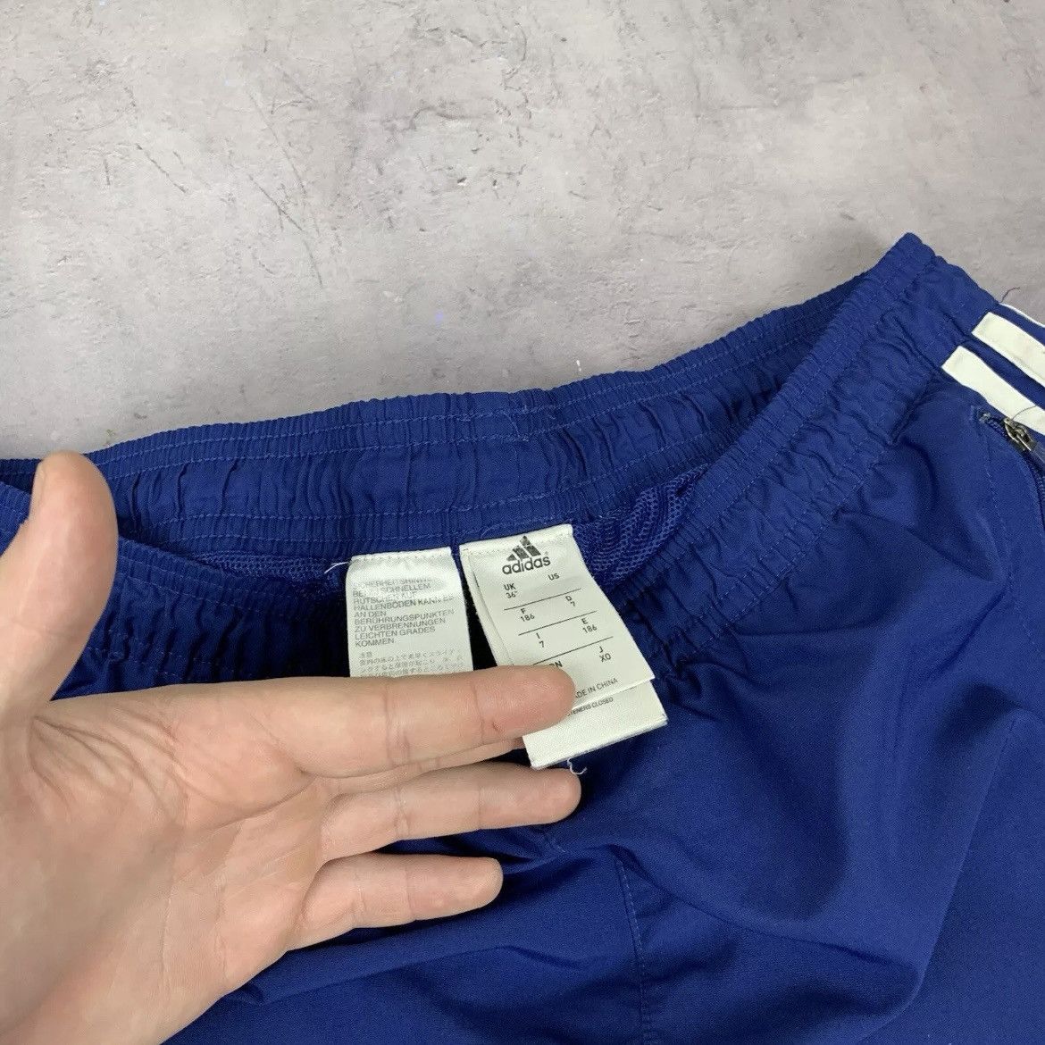 Adidas Rare! Adidas Chelsea Soccer Nylon Track Pants Size US 32 / EU 48 - 11 Thumbnail