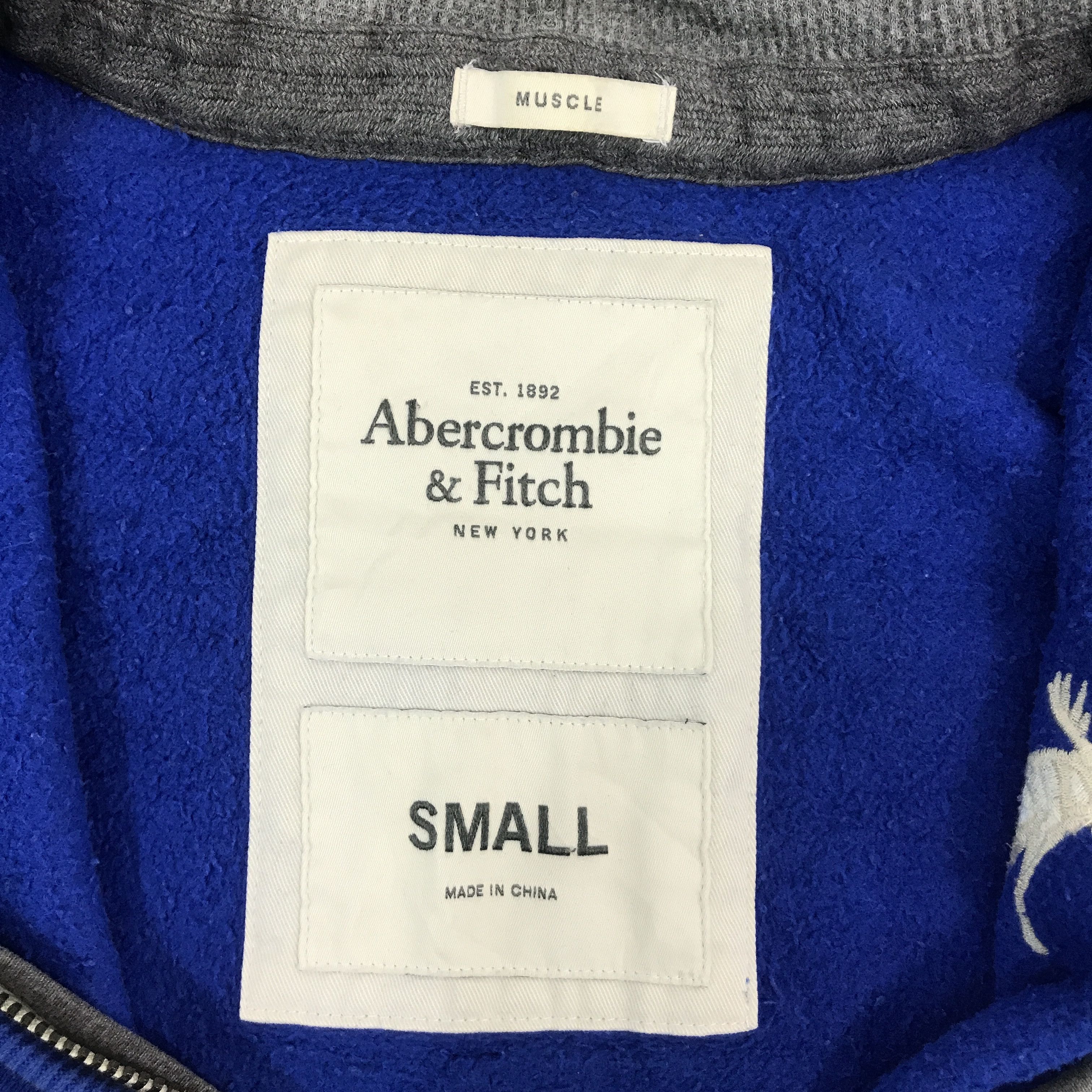 Abercrombie & Fitch × Japanese Brand ABERCROMBIE & FITCH DISTRESSED DESIGN JACKET HOODIES Size US S / EU 44-46 / 1 - 11 Thumbnail