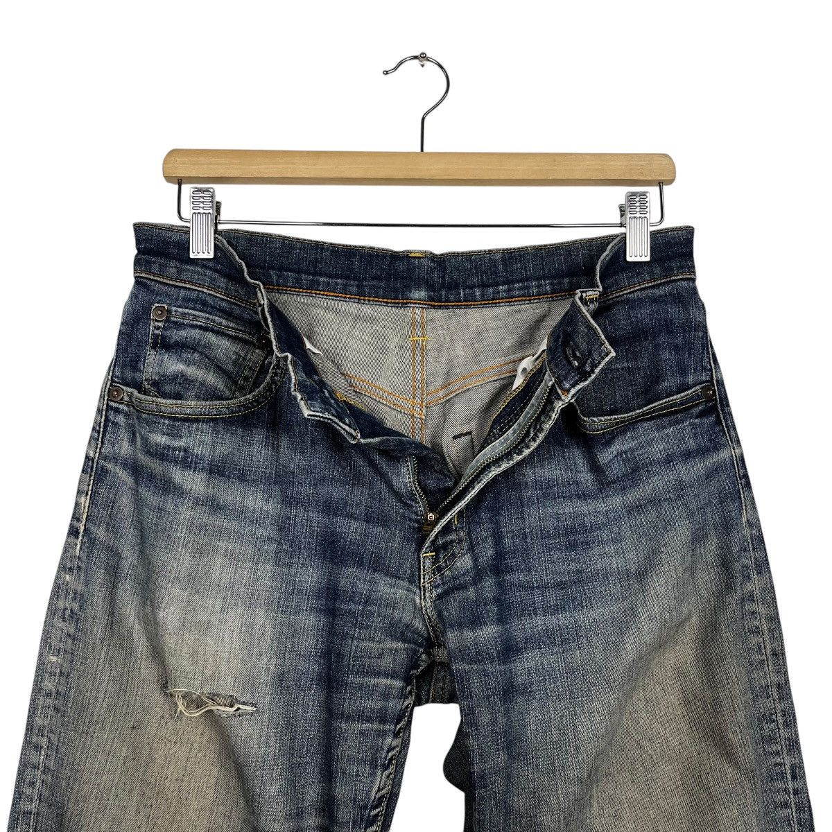 20471120 Vintage Japanese Designer Distressed Denim Jeans Size 30" / US 8 / IT 44 - 15 Thumbnail