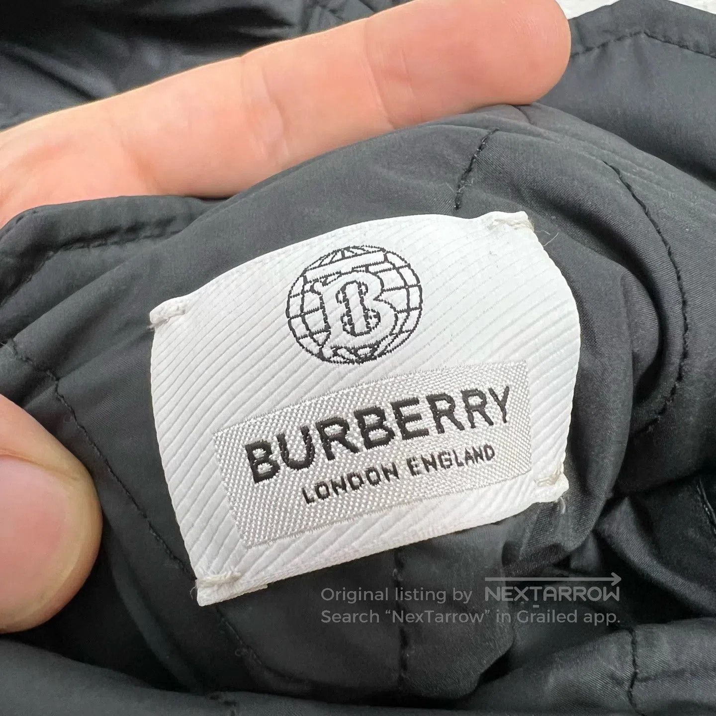 Burberry Burberry size54 Vintage Checkered Patchwork Collar Cotton C Size US L / EU 52-54 / 3 - 8 Thumbnail