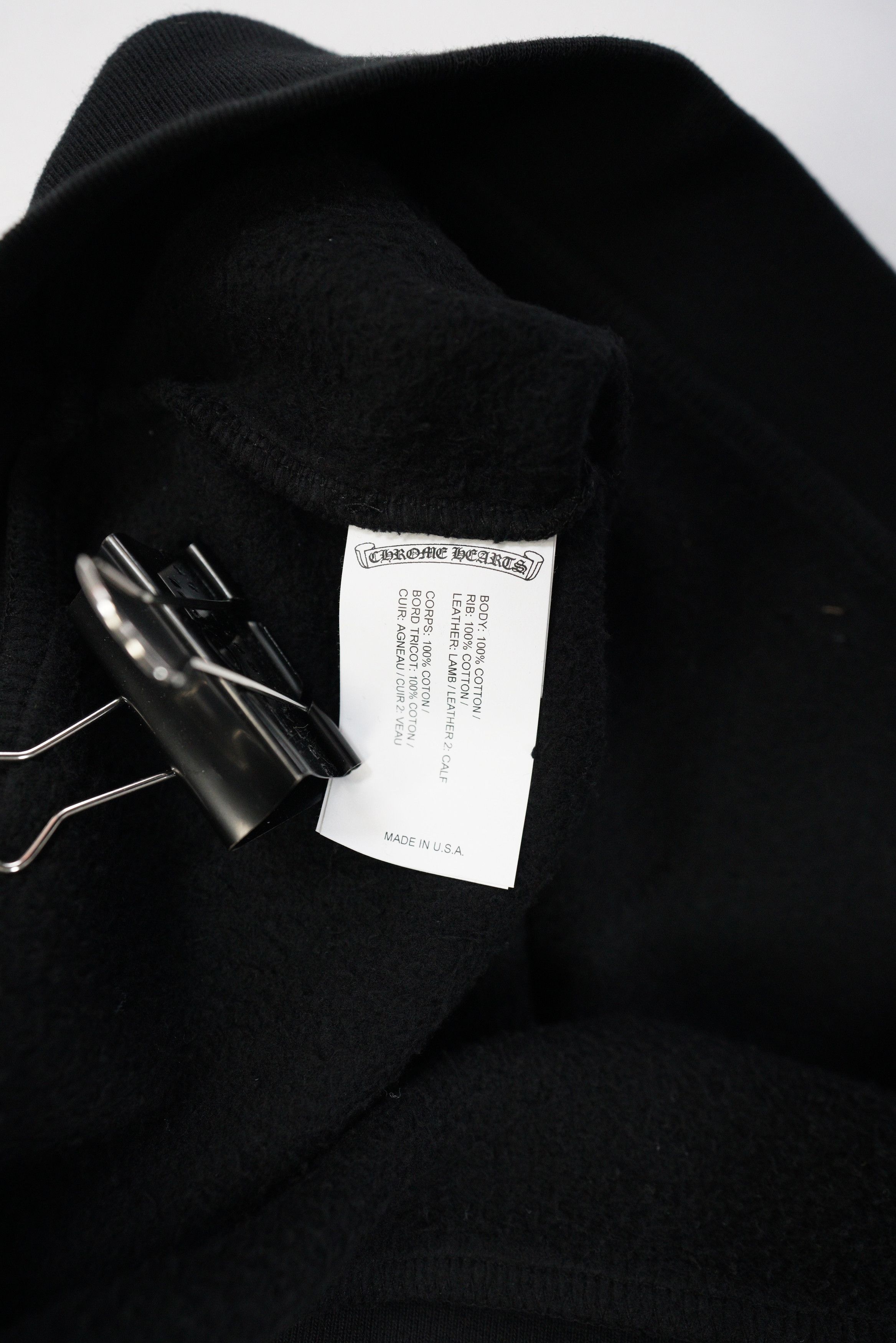 Chrome Hearts Chrome Hearts Pony Hair Patent Leather Cross Sweatshirt Size US M / EU 48-50 / 2 - 11 Thumbnail