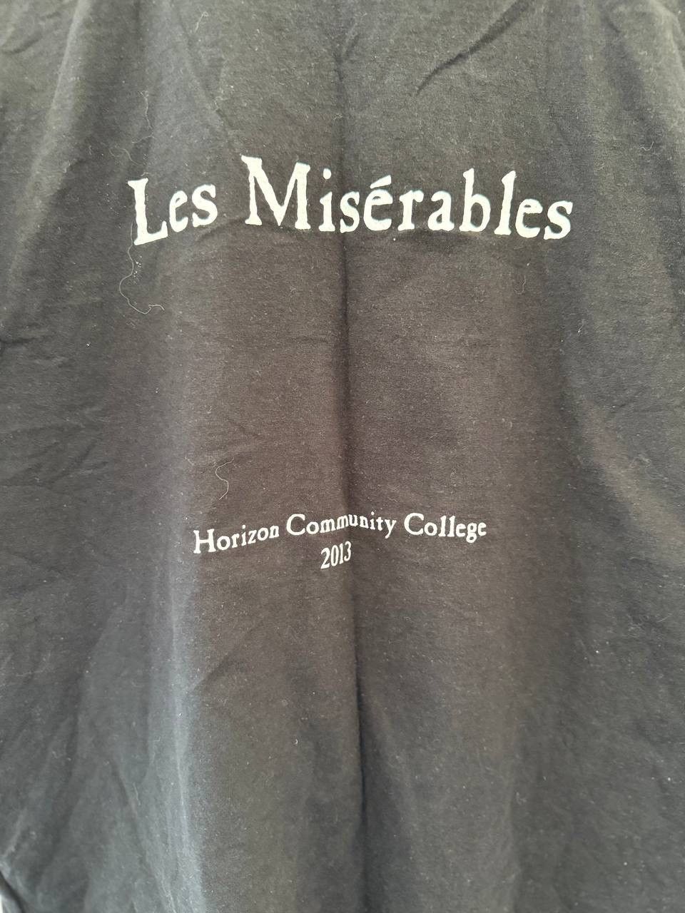 Band Tees Les miserables london rock tee shirt brand tees 2003 Size US L / EU 52-54 / 3 - 9 Thumbnail