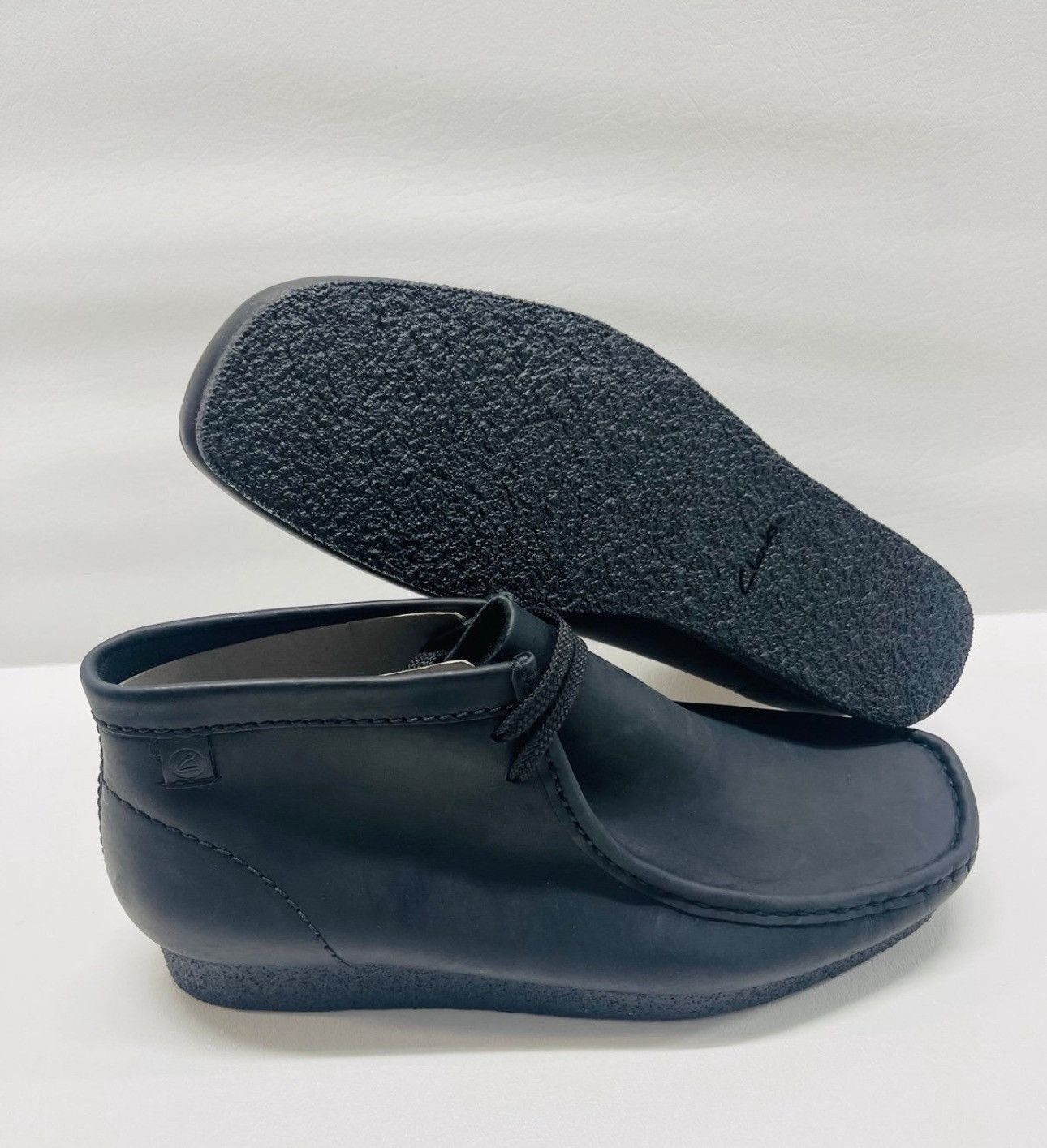 Clarks Clarks Shacre Leather Ankle Boots Black Size US 10 / EU 43 - 1 Thumbnail