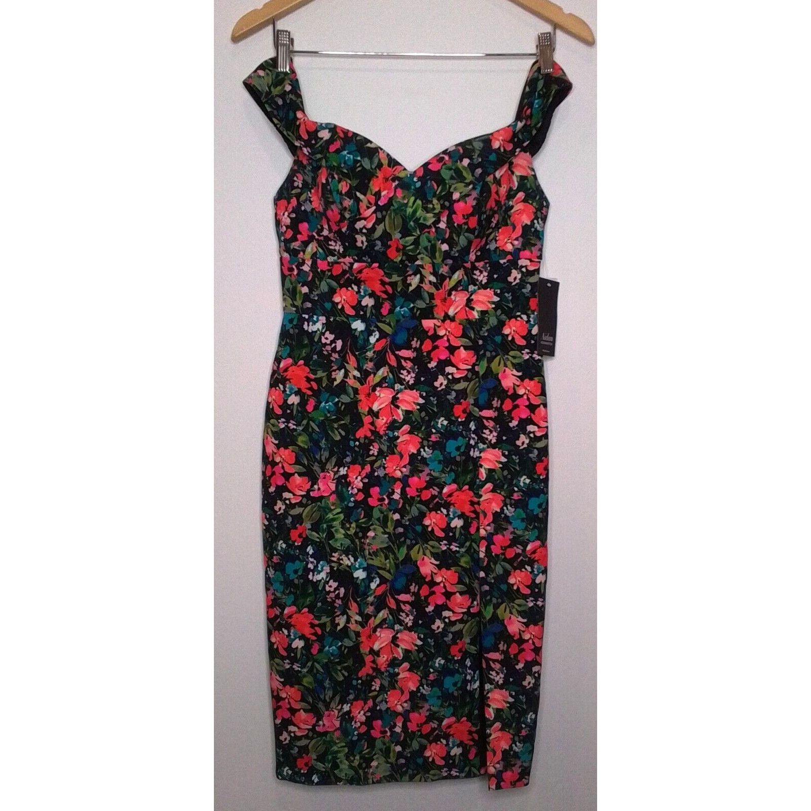 Other Aidan Mattox Dress Women's Size 2 NWT Floral Size XS / US 0-2 / IT 36-38 - 2 Thumbnail