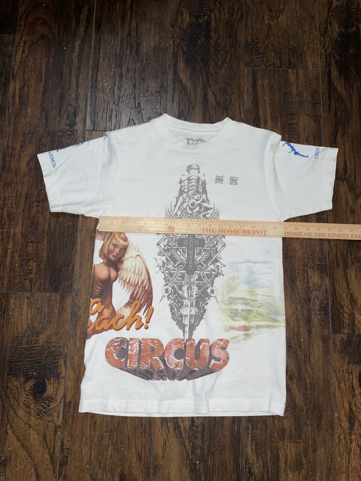 Travis Scott Travis Scott Circus Utopia White Shirt Size US S / EU 44-46 / 1 - 2 Thumbnail