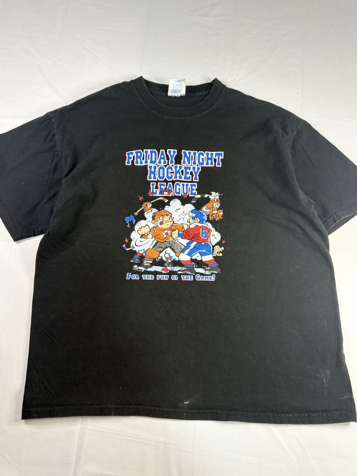 Vintage Vintage Friday Night Hockey League Tee | $20 Size US XL / EU 56 / 4 - 1 Thumbnail