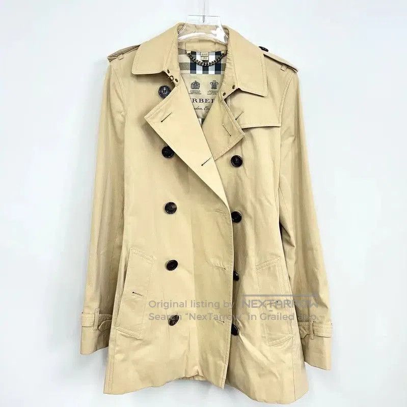 Burberry Burberry Women's Khaki Trench Coat Size S. Size S / US 4 / IT 40 - 1 Thumbnail