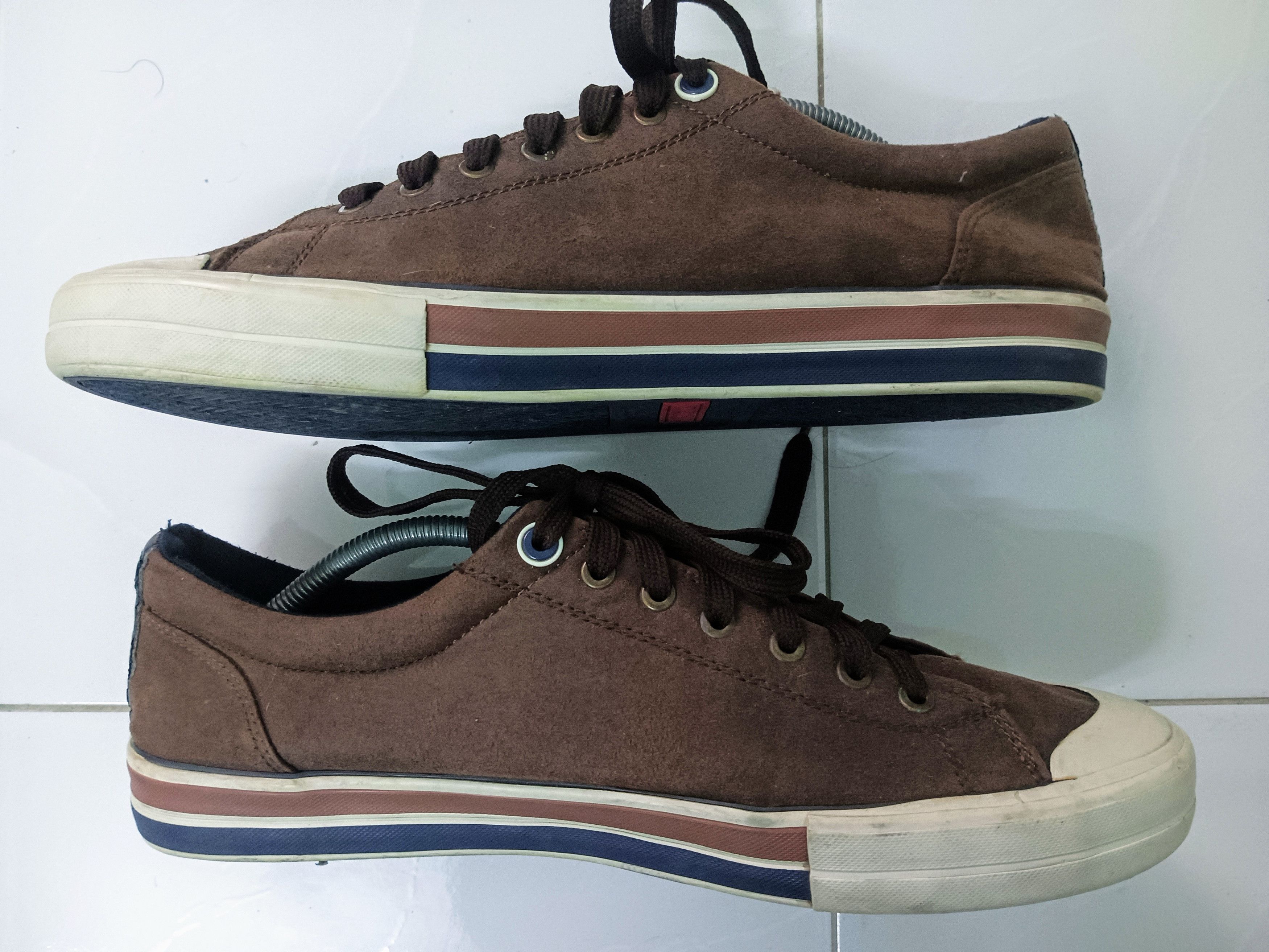 Tommy Hilfiger Tommy Hilfiger Men’s Reno2 Sneaker Canvas Brown Shoe Size US 11 / EU 44 - 8 Thumbnail