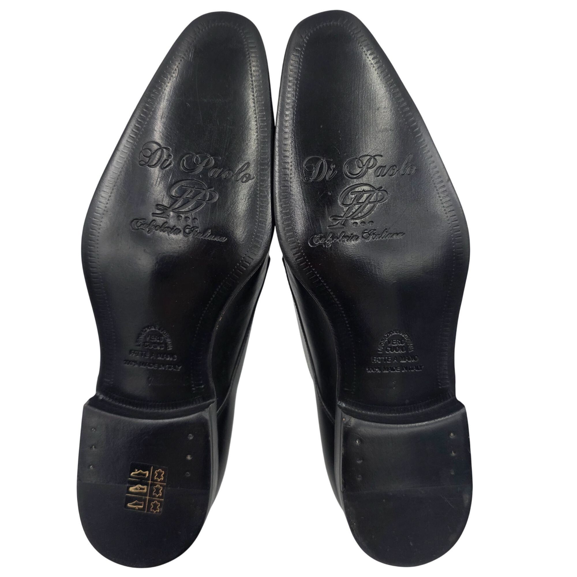 Other NEW Battaglia Italy Mens 7 Black Leather Dress Shoes Oxford Size US 7 / EU 40 - 3 Thumbnail