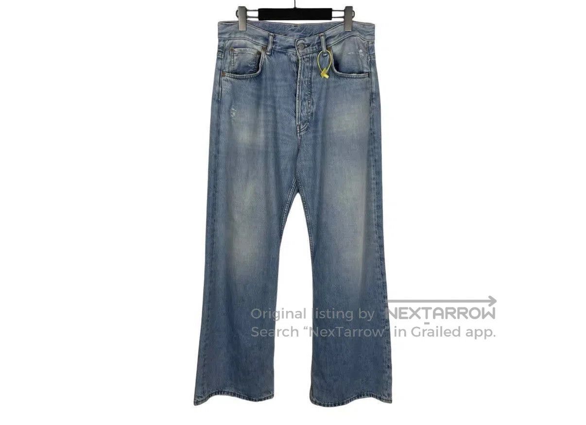 Acne Studios Blue Denim Wide. Size US 30 / EU 46 - 1 Thumbnail