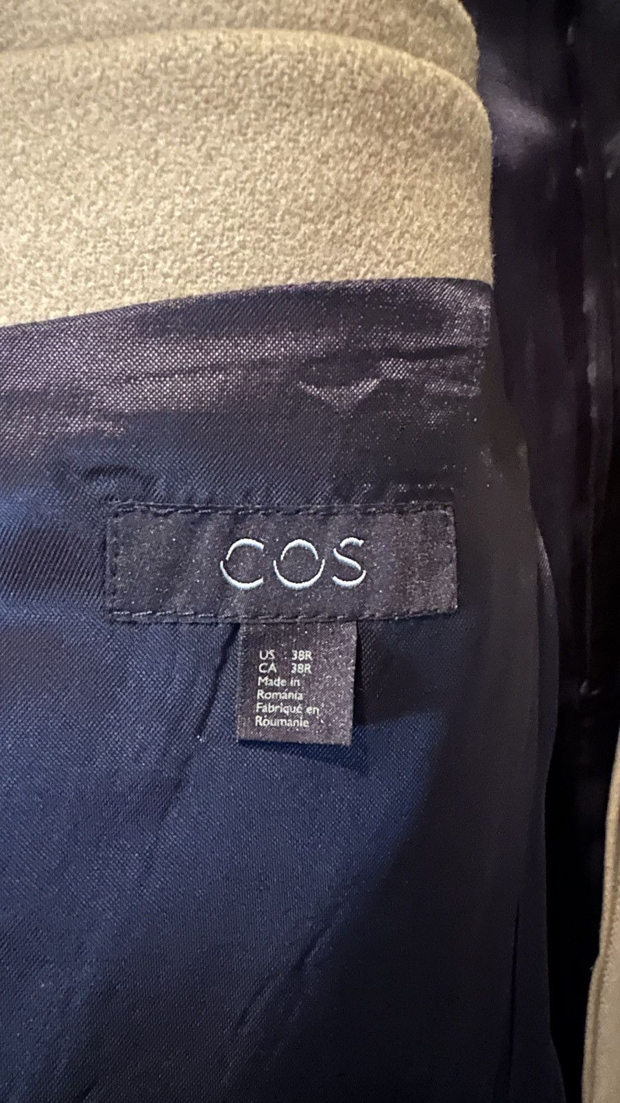 Cos COS Double faced Wool Cashmere Coat Size US M / EU 48-50 / 2 - 4 Thumbnail