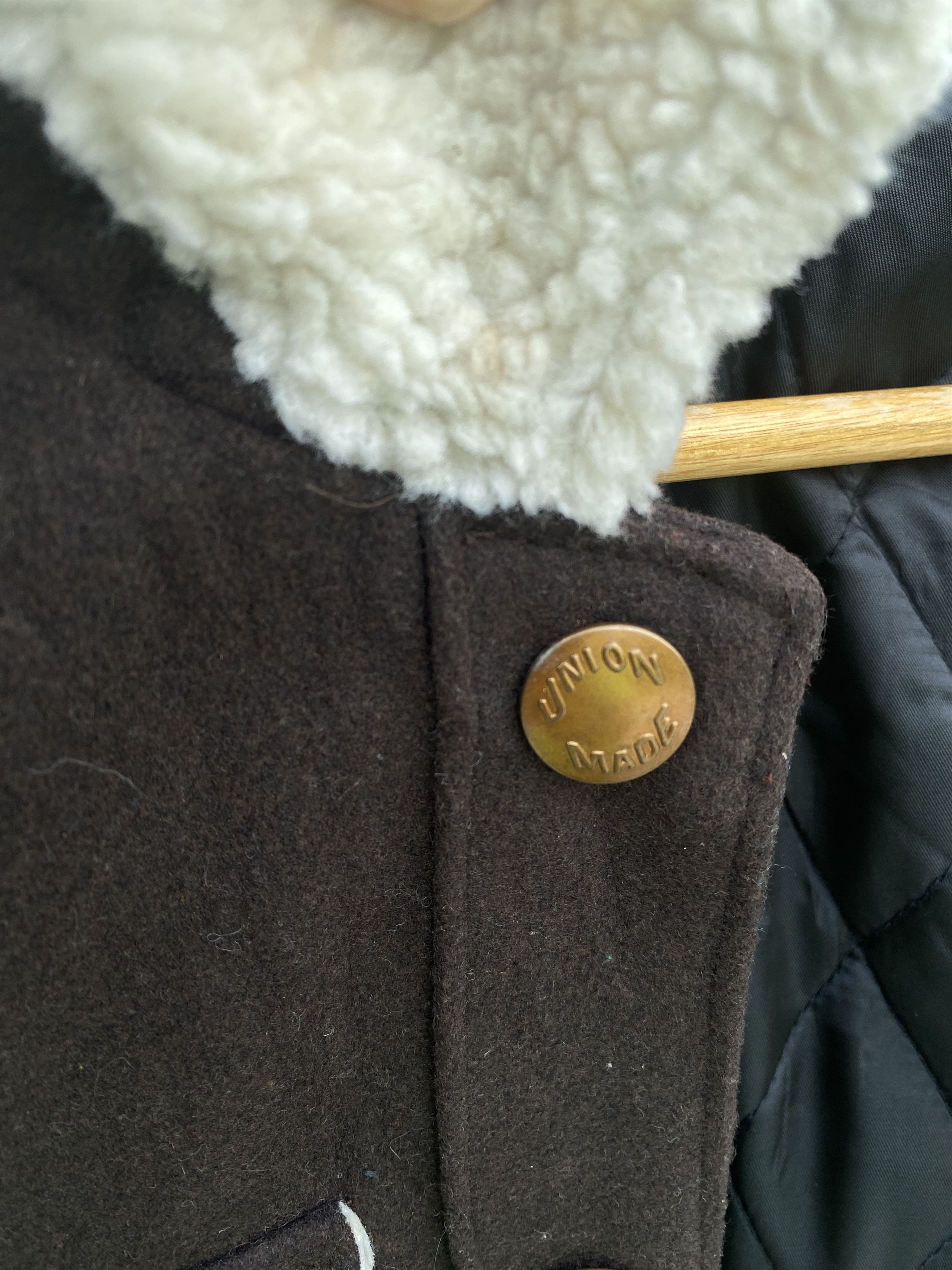 Japanese Brand × PPFM AW PPFM union made wool quilted jacket Size US M / EU 48-50 / 2 - 8 Thumbnail