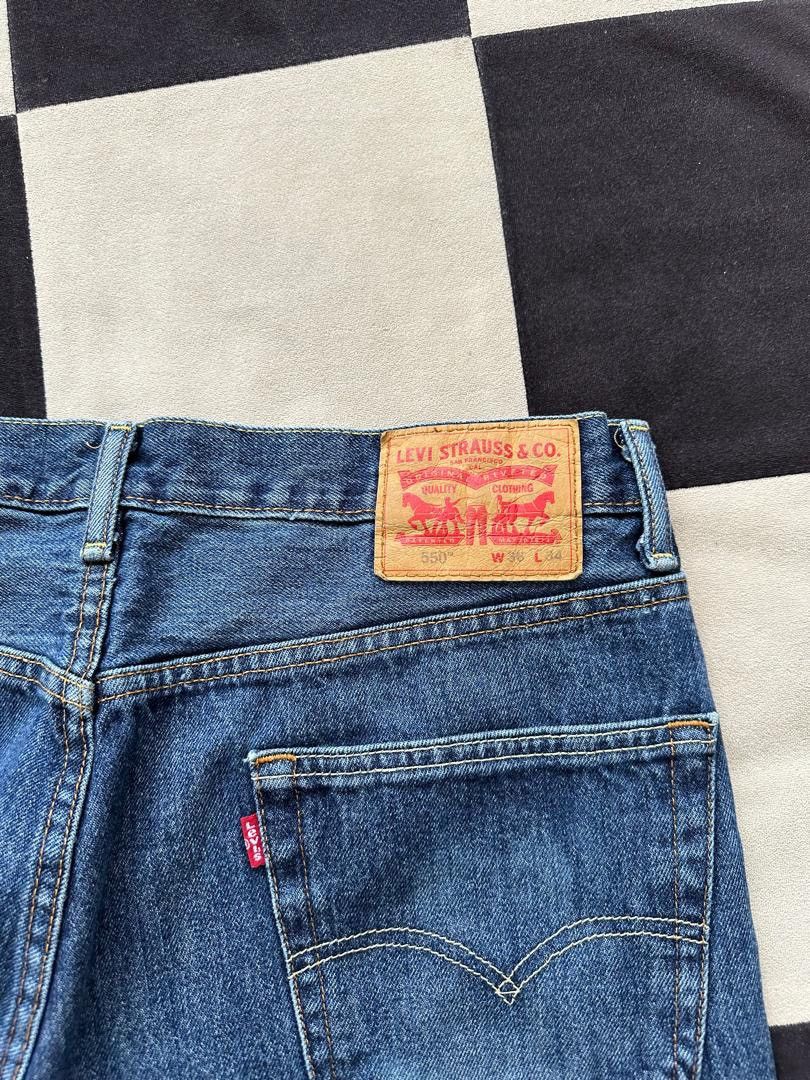 Levi's × Levi's Vintage Clothing LEVIS 550 JEANS SIZE #36 Size US 36 / EU 52 - 3 Thumbnail