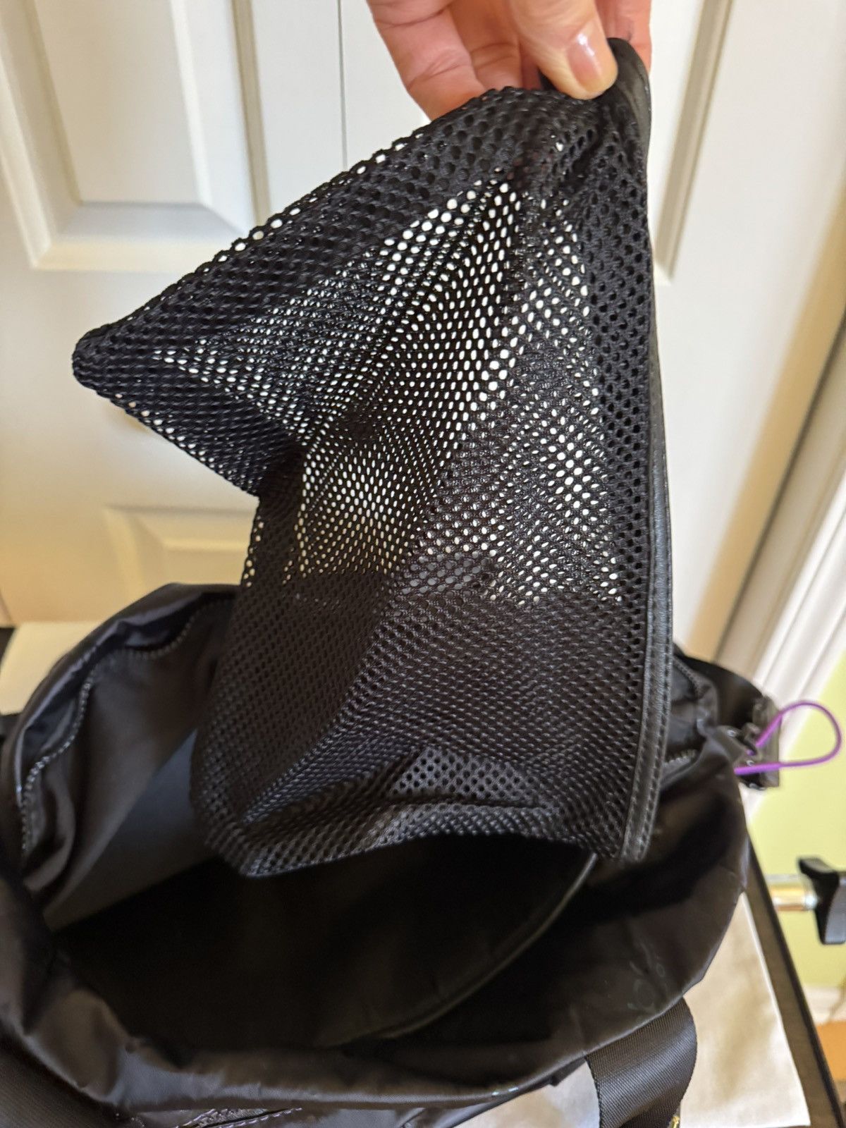 Bebe BEBE BECCA Black Nylon Gym/Travel Bag NWT $109 Size ONE SIZE - 7 Thumbnail