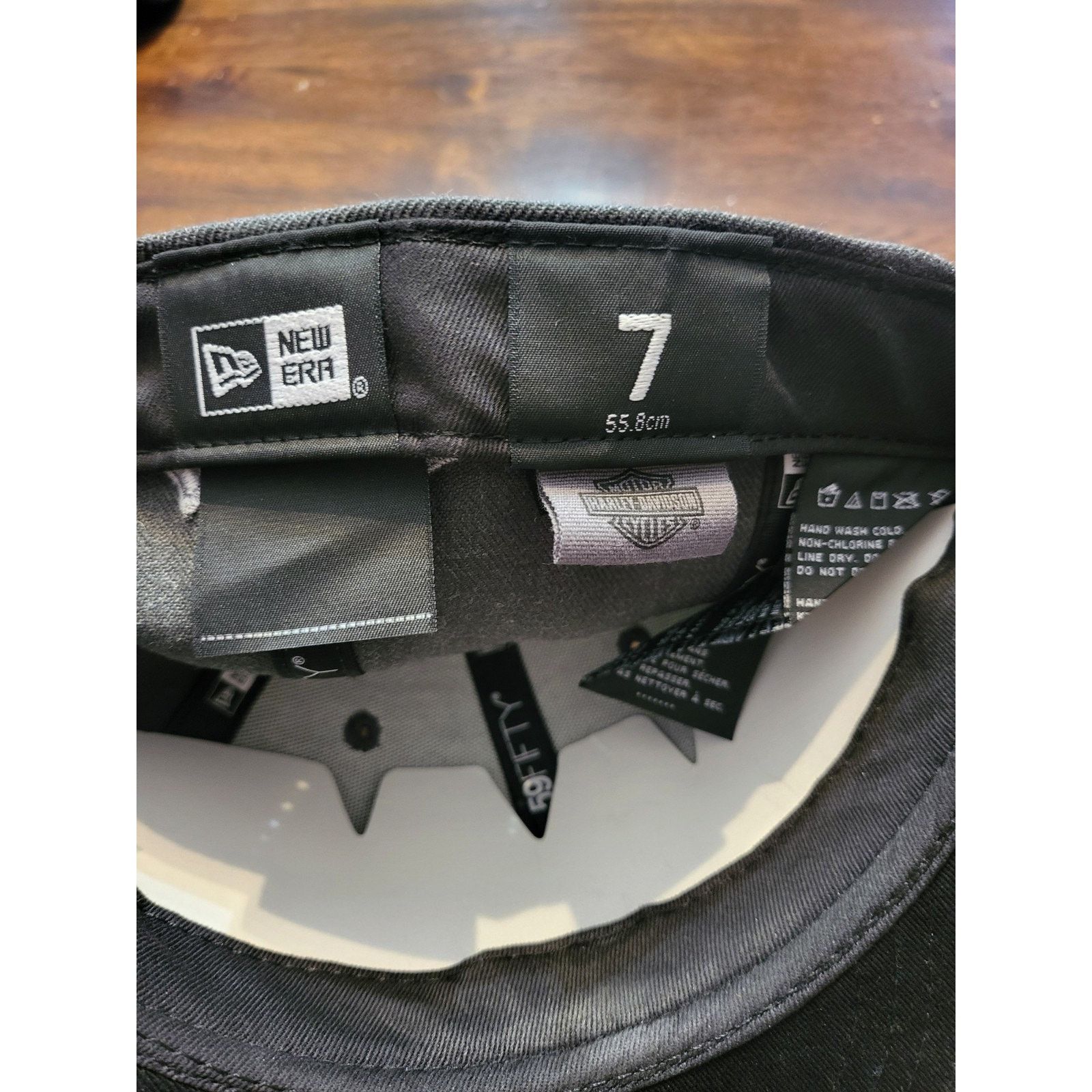 Harley Davidson Harley Davidson New Era 59 Fifty Size 7 New With Tags Hat Size ONE SIZE - 6 Thumbnail