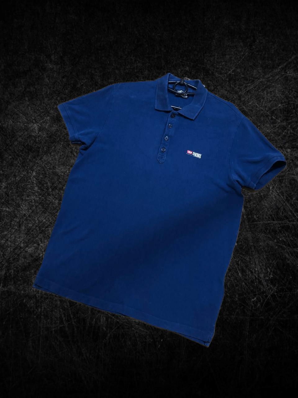 Diesel Polo Blue Y2K Diesel T-Shirt Streetwear Size US L / EU 52-54 / 3 - 1 Thumbnail