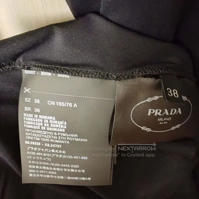 Other Prada Black Nylon Women's T-Shirt. Size M / US 6-8 / IT 42-44 - 4 Thumbnail