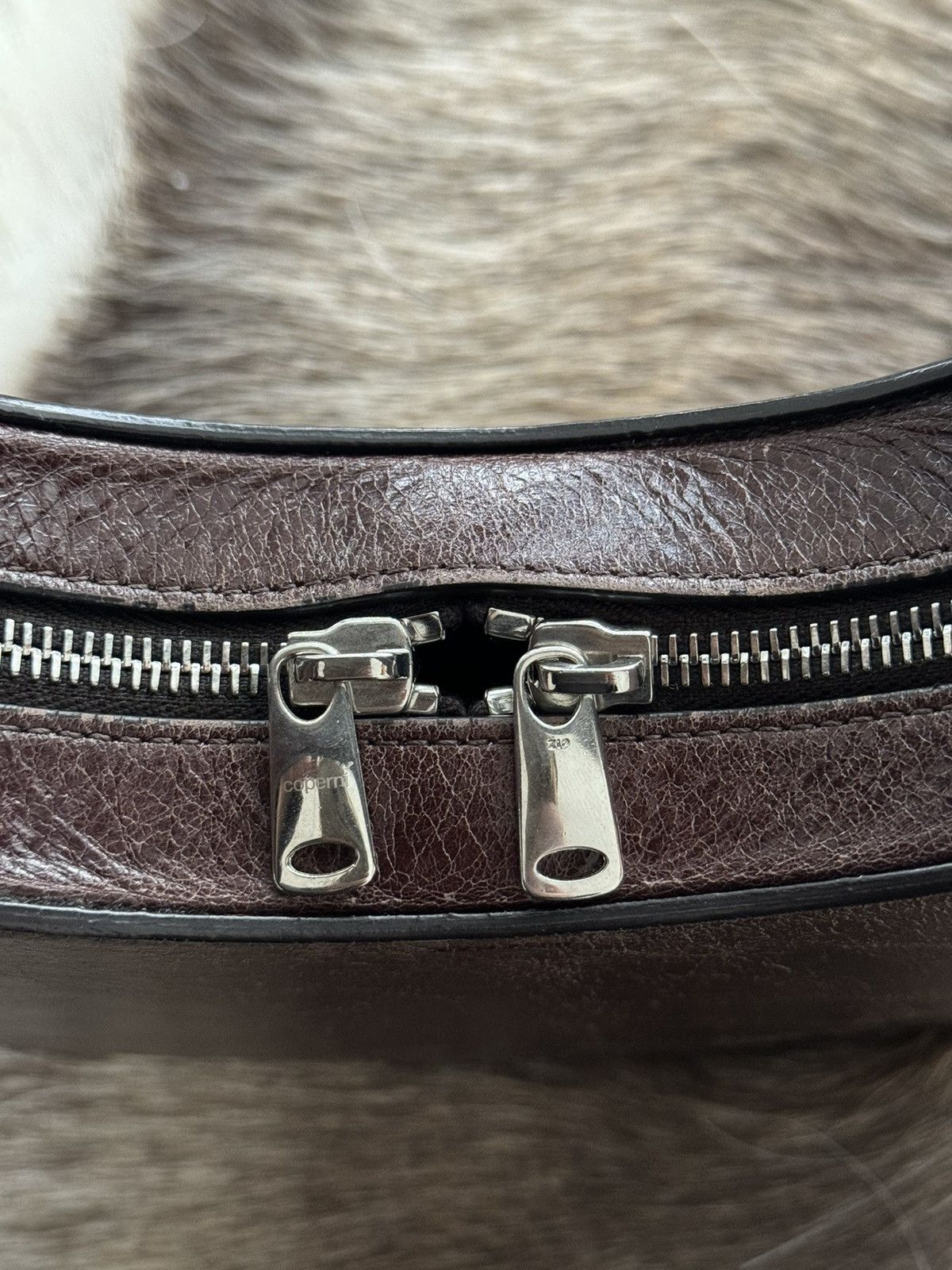Coperni COPERNI Brown Swipe Crossbody Bag Size ONE SIZE - 3 Thumbnail