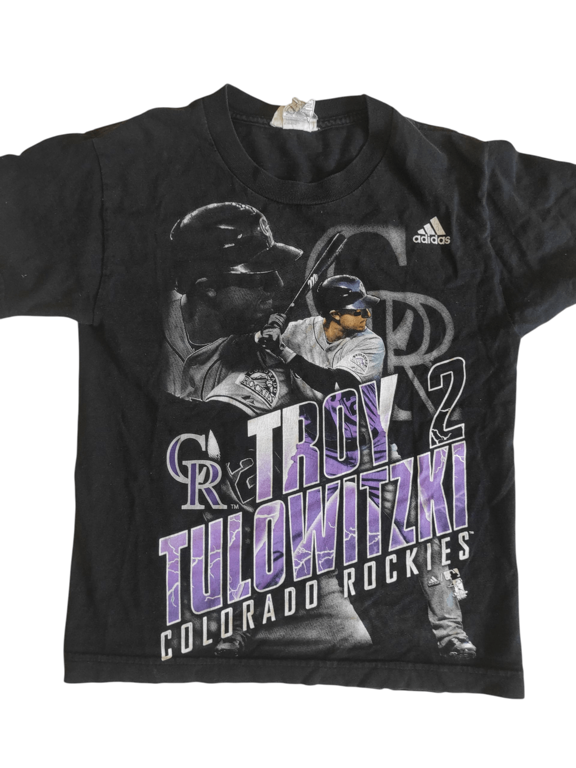 Adidas VTG Adidas Colorodo Rockies 1993 MLB T-shirt Size US S / EU 44-46 / 1 - 9 Thumbnail
