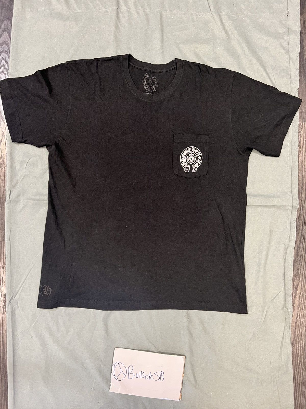 Chrome Hearts Chrome Hearts Hangzhou Horseshoe Black T-Shirt | Grailed