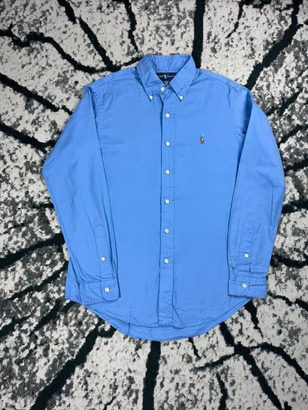 Polo Ralph Lauren Polo Ralph Lauren shirt blue blue M logo Size US M / EU 48-50 / 2 - 1 Thumbnail