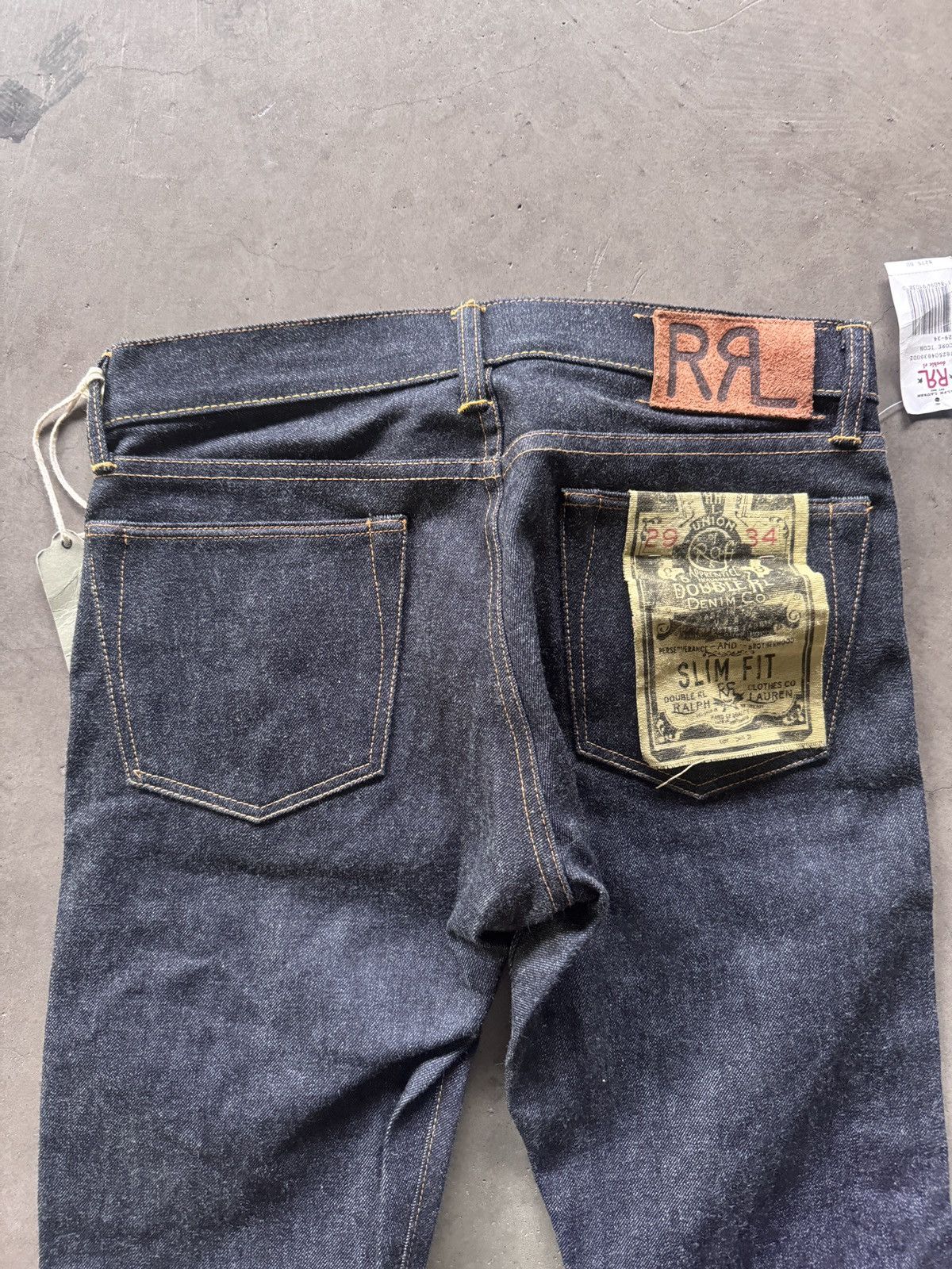 RRL Ralph Lauren RRL Selvedge Denim Pants Size US 29 - 8 Thumbnail