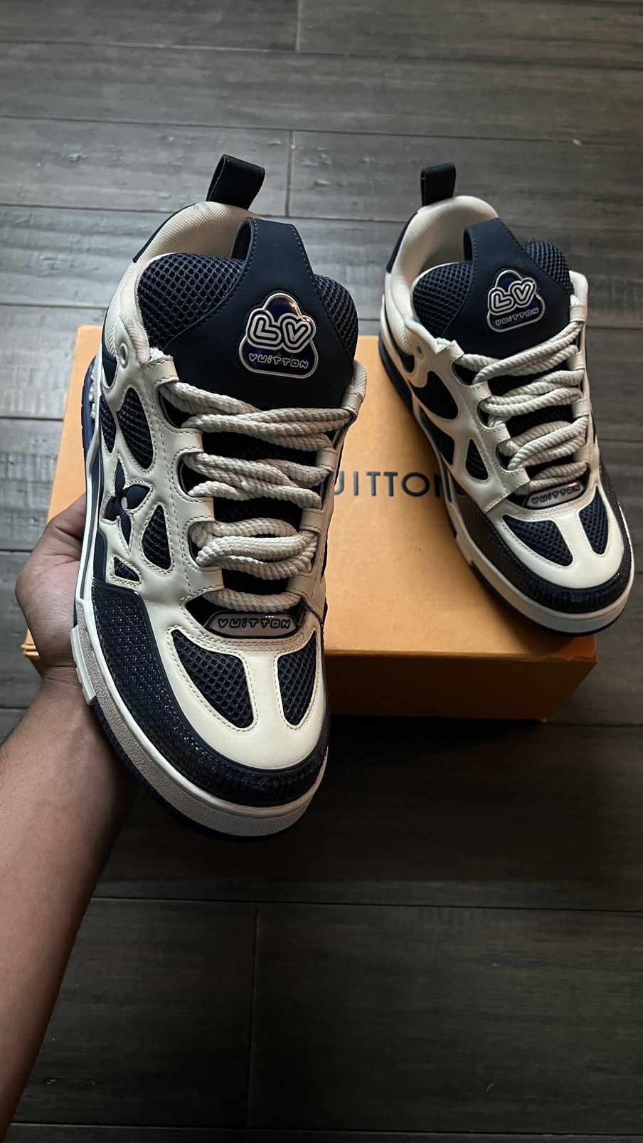 Louis Vuitton Louis Vuitton Blue Skates Size US 8 / EU 41 - 2 Thumbnail
