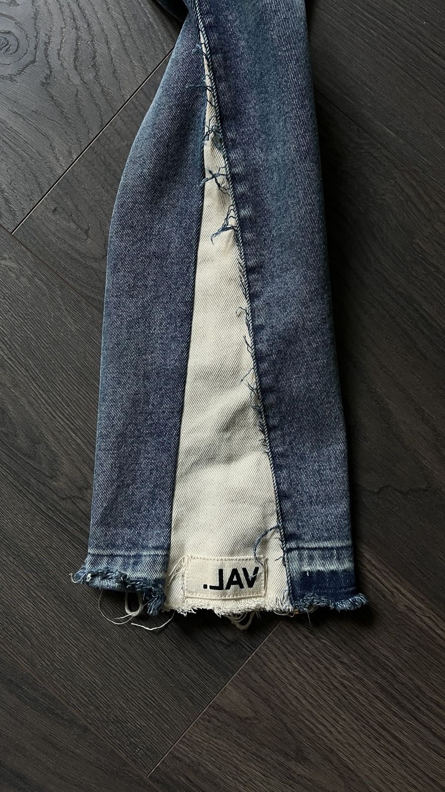 Val Kristopher Val Kristopher Drawstring Straight Leg Jeans Size US 32 / EU 48 - 2 Thumbnail