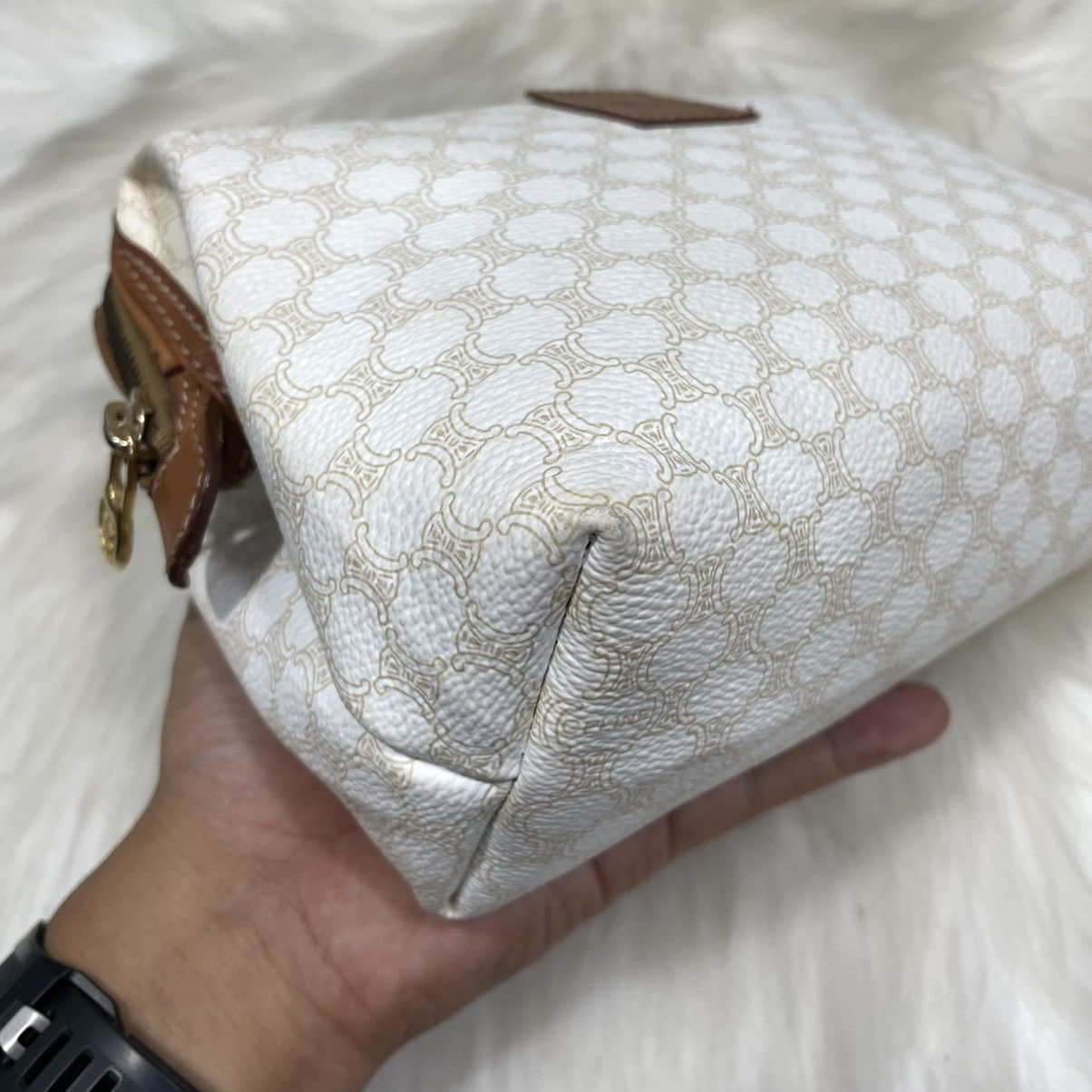 Celine Authentic Vtg. CELINE Macadam Clutch Bag Size ONE SIZE - 6 Thumbnail