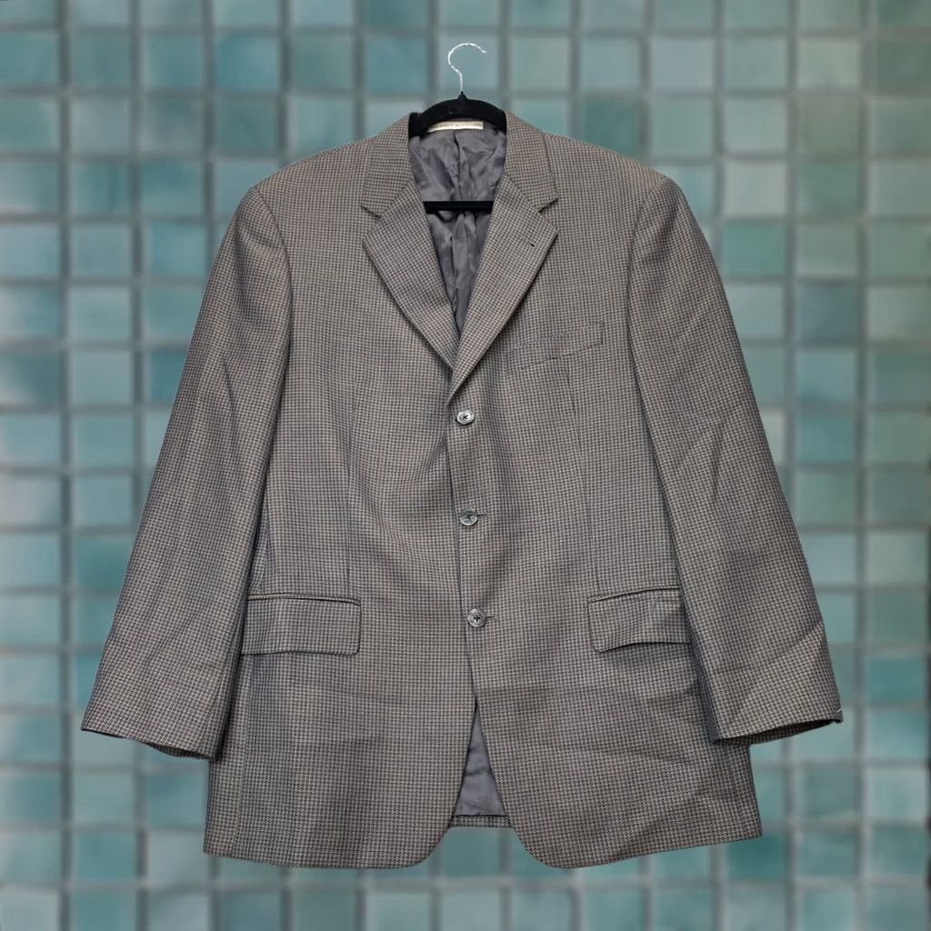 Joseph Abboud Joseph Abboud Jacket Mens 42R Brown Blazer Wool Formal Office Suit Classic Blazer Jacket Size 42R - 1 Thumbnail