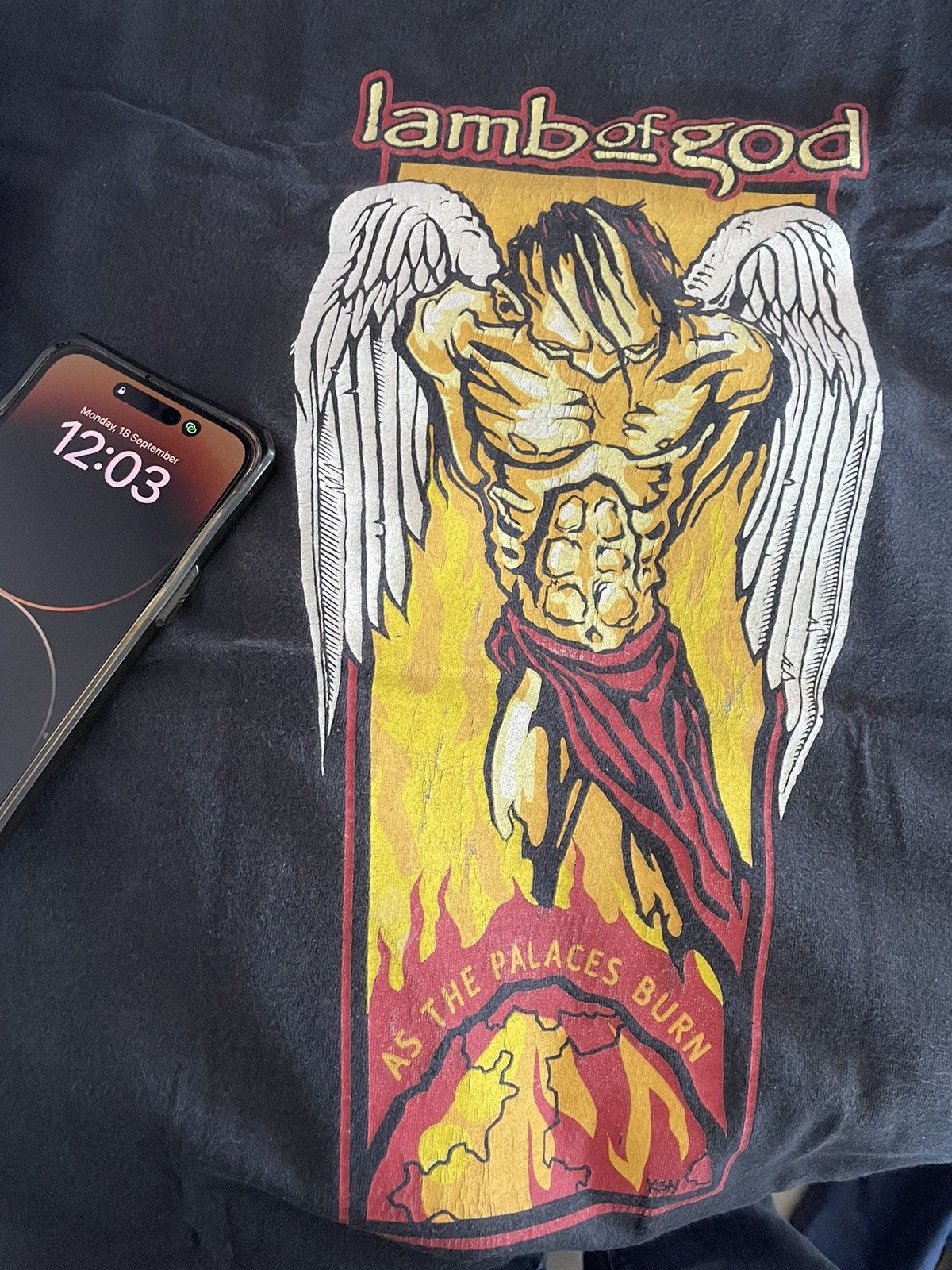 Band Tees × Vintage Vintage LAMB OF GOD Size US M / EU 48-50 / 2 - 9 Thumbnail