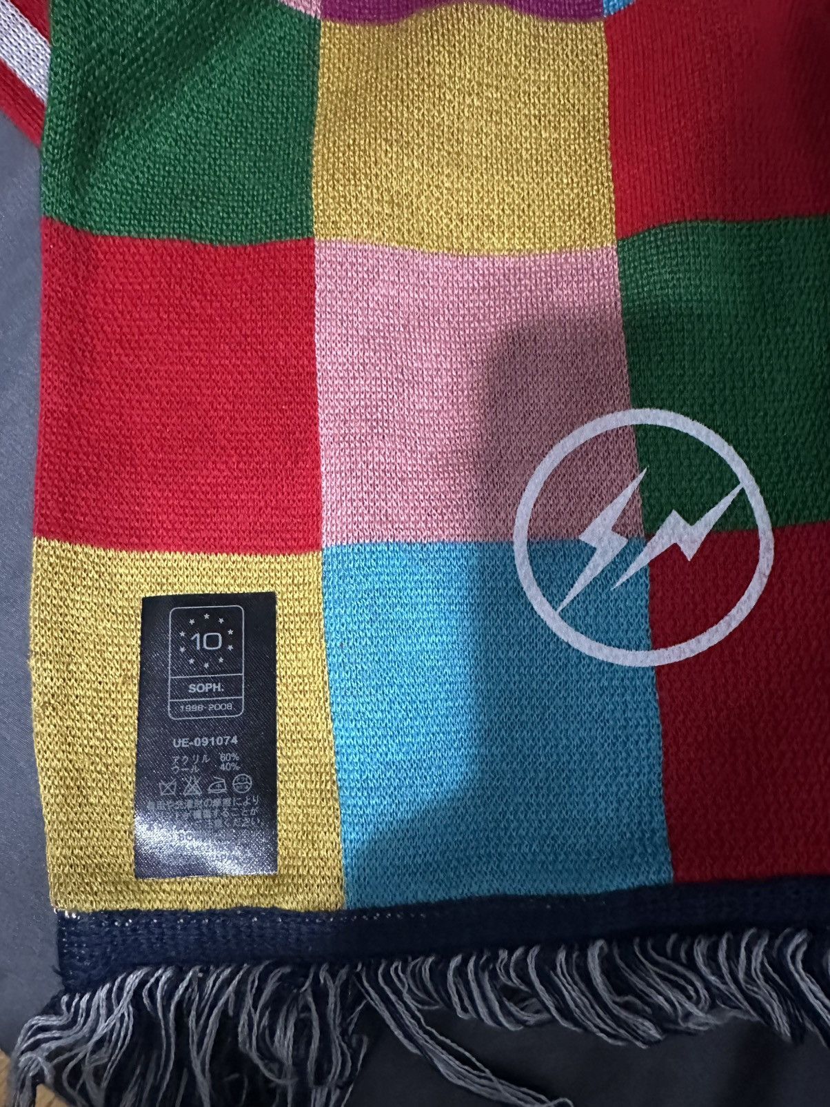 Supreme x Fragment Design SOPH 10th Anniversary Scarf