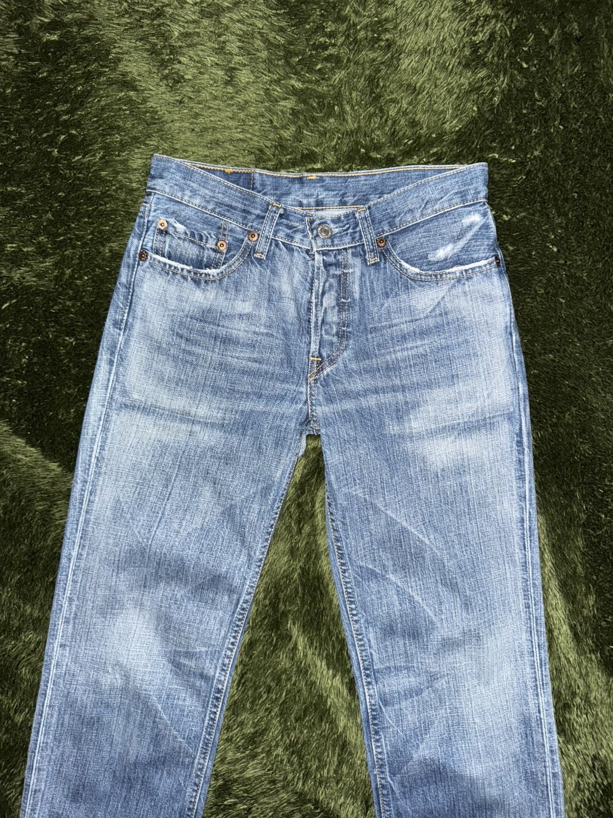 Levi's [W28/L31] Levi’s Japan 00s Original Vintage Washed Denim Size US 28 / EU 44 - 6 Thumbnail