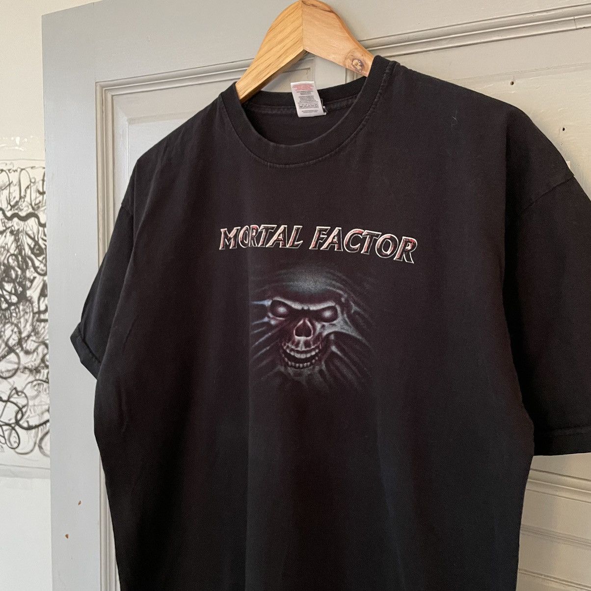 Band Tees × Vintage Vintage 00’s Mortal Factor t-shirt Size US L / EU 52-54 / 3 - 4 Thumbnail