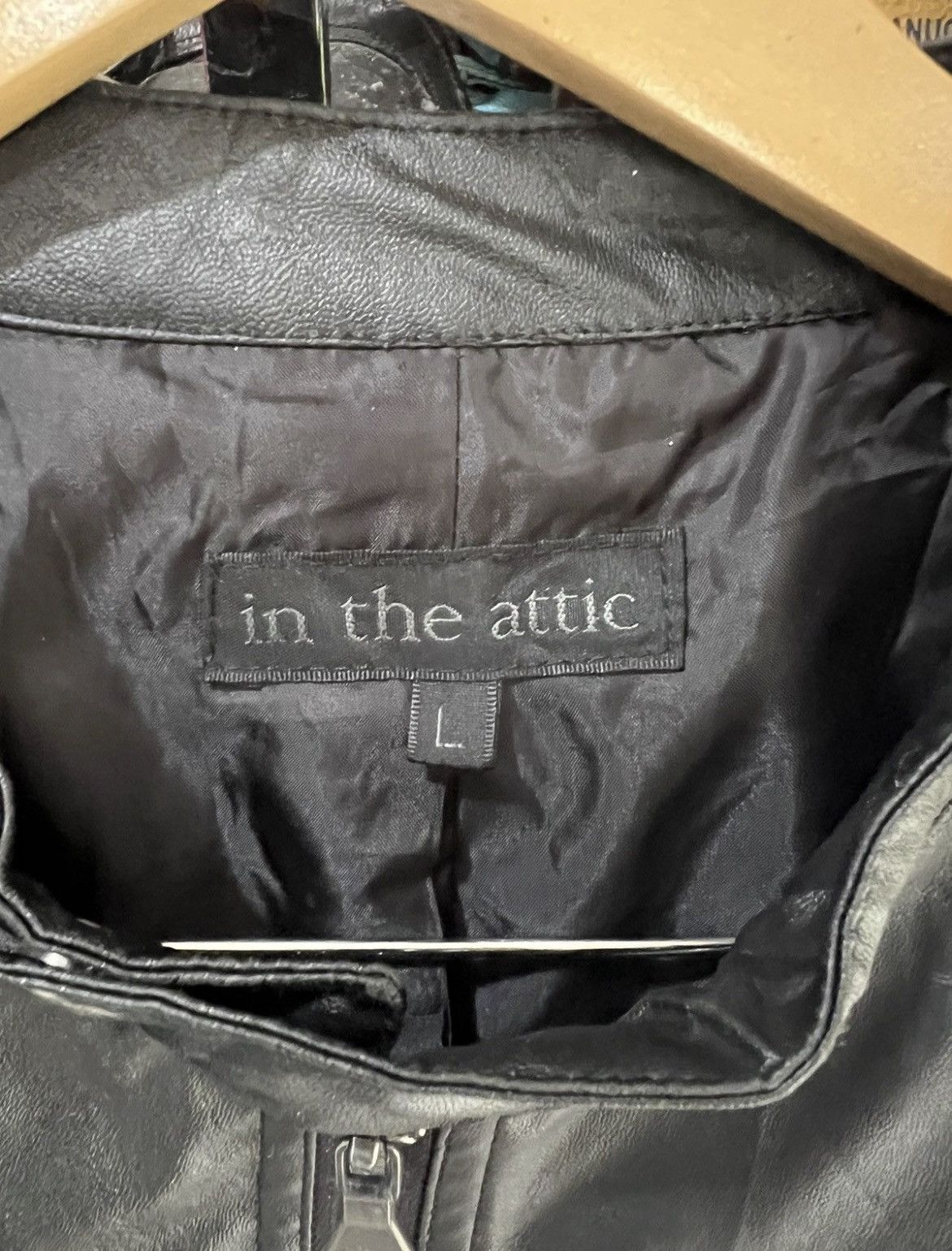 In The Attic 🔥In The Attic Synthetic Leather Jacket Size US S / EU 44-46 / 1 - 12 Thumbnail