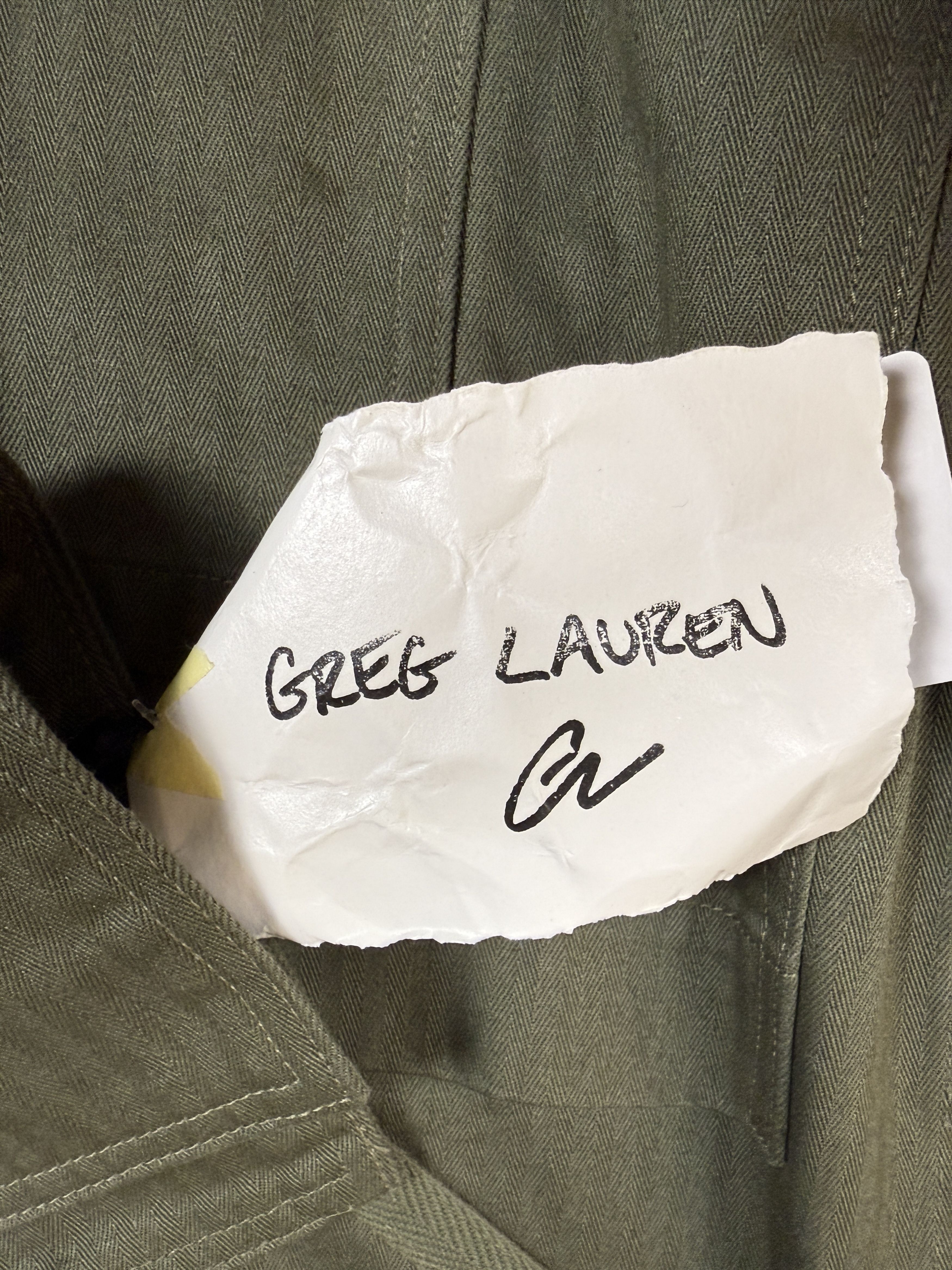 Greg Lauren $995 Greg Lauren Army Boxy Jacket Size US L / EU 52-54 / 3 - 10 Thumbnail