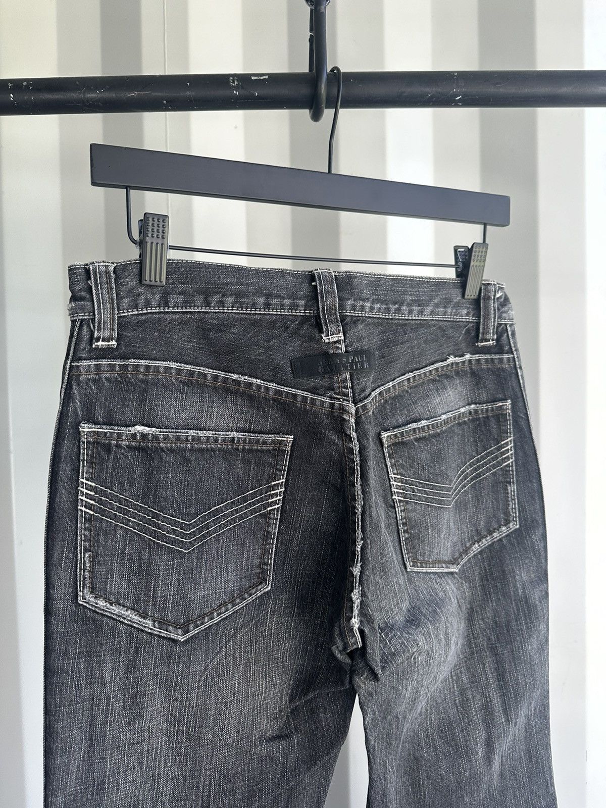 Jean Paul Gaultier Adjustable Hook Denim Size US 30 / EU 46 - 5 Thumbnail