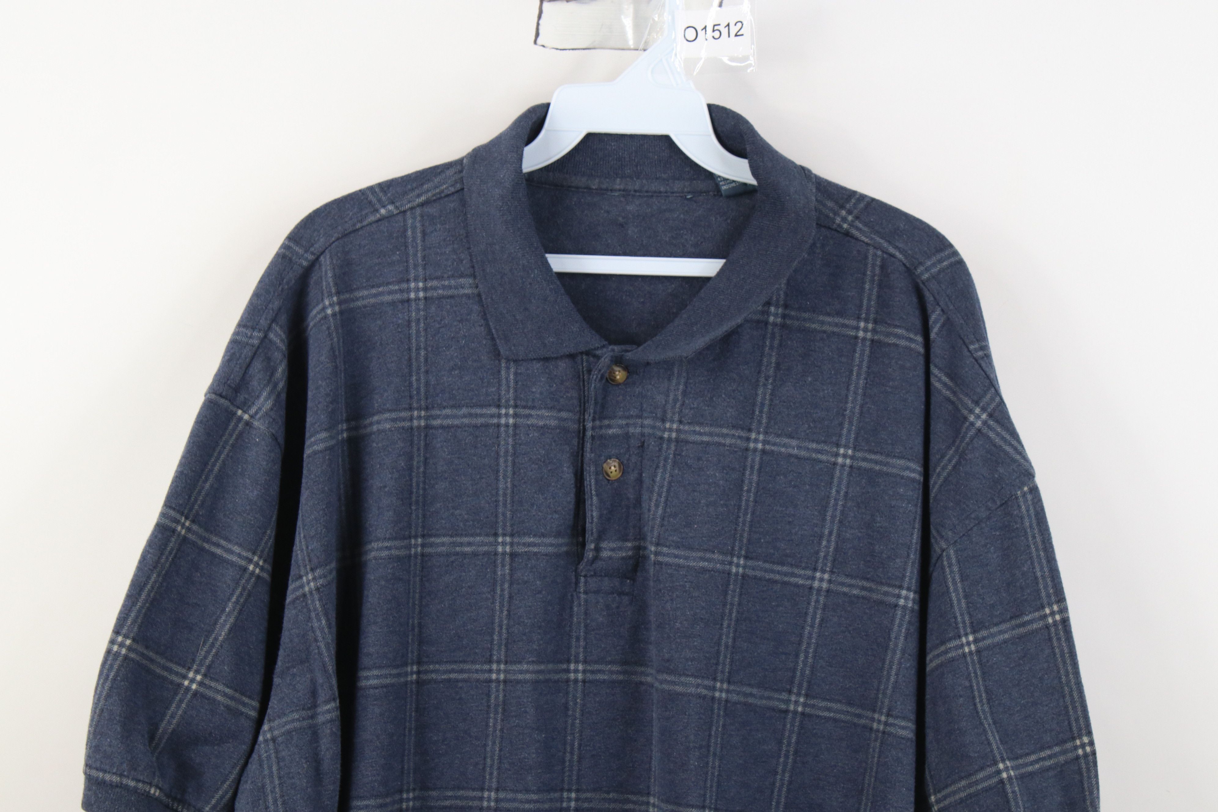 Vintage Vintage 90s Streetwear Knit Collared Golf Polo Shirt Size US XXL / EU 58 / 5 - 2 Thumbnail