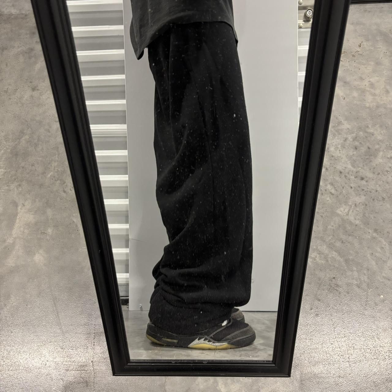 Japanese Brand × Vintage Crazy Vintage Y2K/2000s Baggy Black Skater Opium Essential Sweatpants! Size US 34 / EU 50 - 2 Thumbnail
