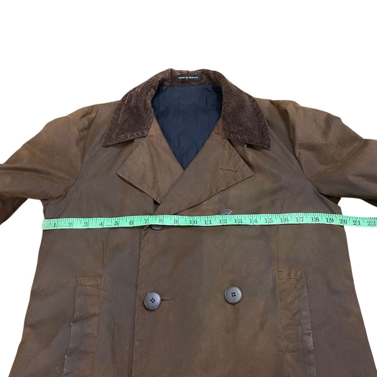 agnes b. Vintage Agnes B Homme Paris Double Breasted Wexed Jacket Size US M / EU 48-50 / 2 - 14 Thumbnail