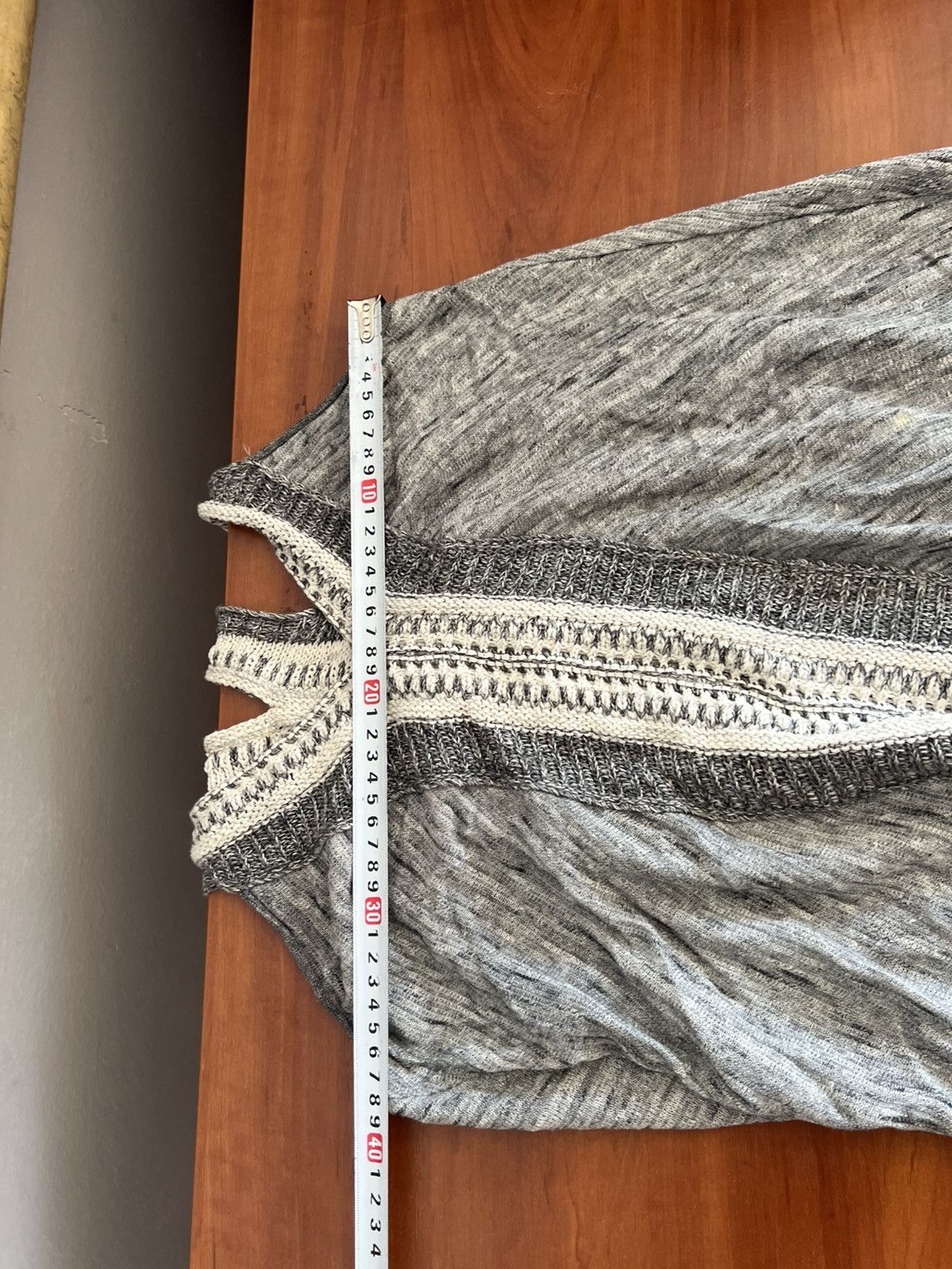 Transit TRANSIT PAR SUCH MADE IN ITALY ASYMMETRICAL WOMEN GRAY DRESS Size XS / US 0-2 / IT 36-38 - 11 Thumbnail