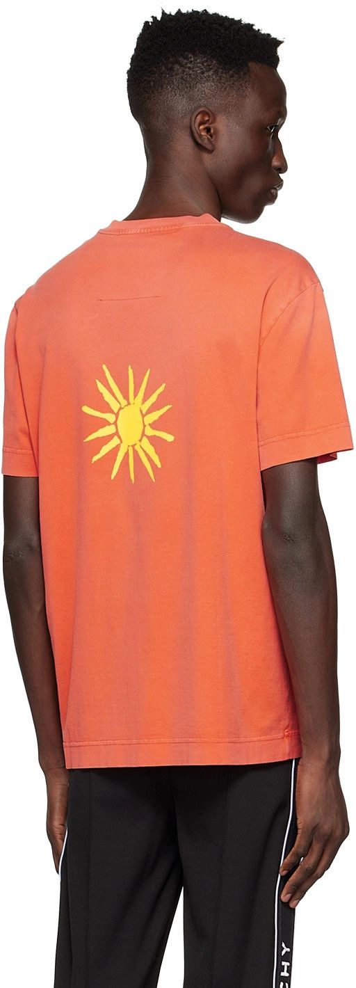Givenchy x Josh Smith Orange 4G Sketch Logo T-Shirt Size US M / EU 48-50 / 2 - 5 Thumbnail